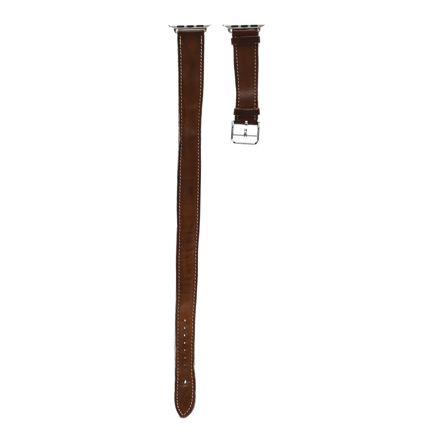 Barenia 34mm Apple Watch Double Tour Band Fauve