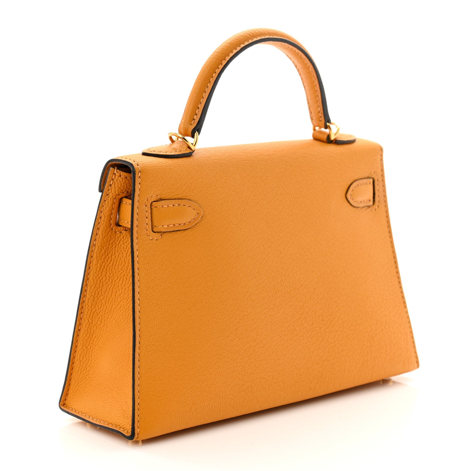 Chevre Mysore Mini Kelly Sellier 20 Jaune D'or
