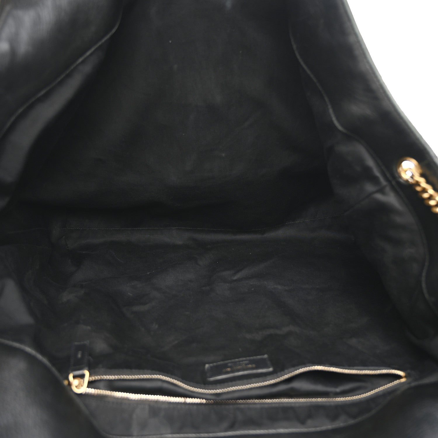 Lambskin Quilted Maxi Icare Shopping Tote Black