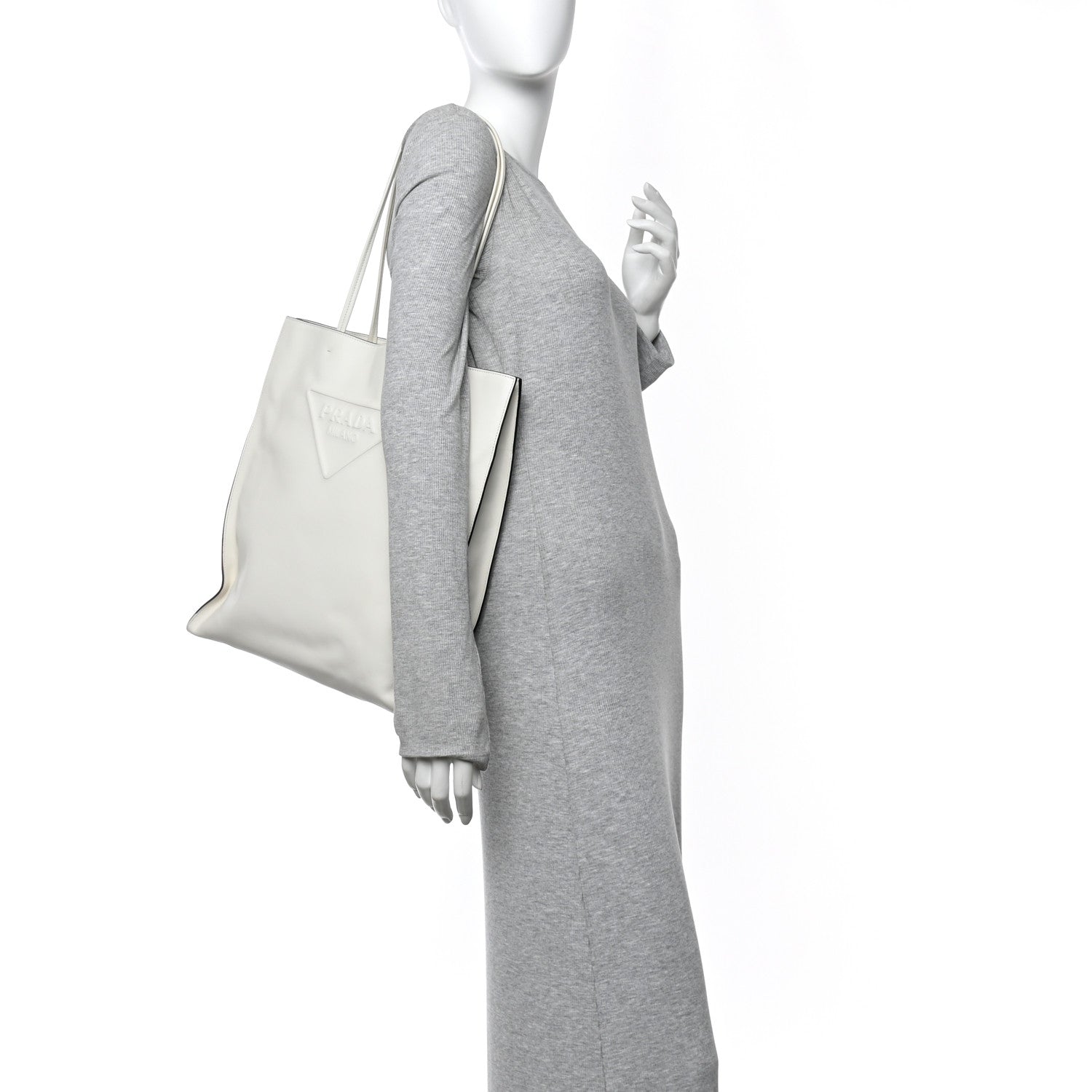 Softy Calfskin Tote White