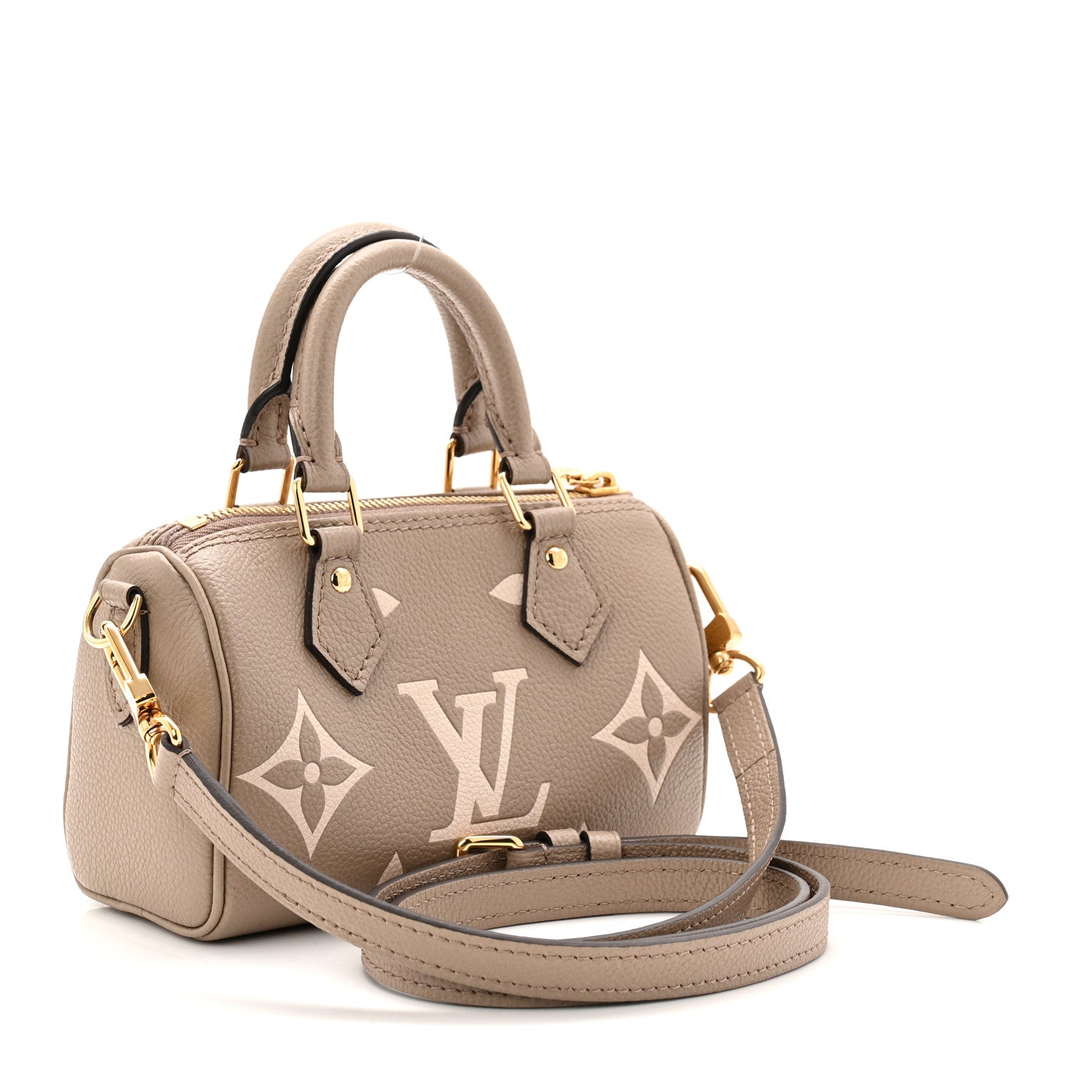 Empreinte Monogram Giant Nano Speedy Tourterelle Creme