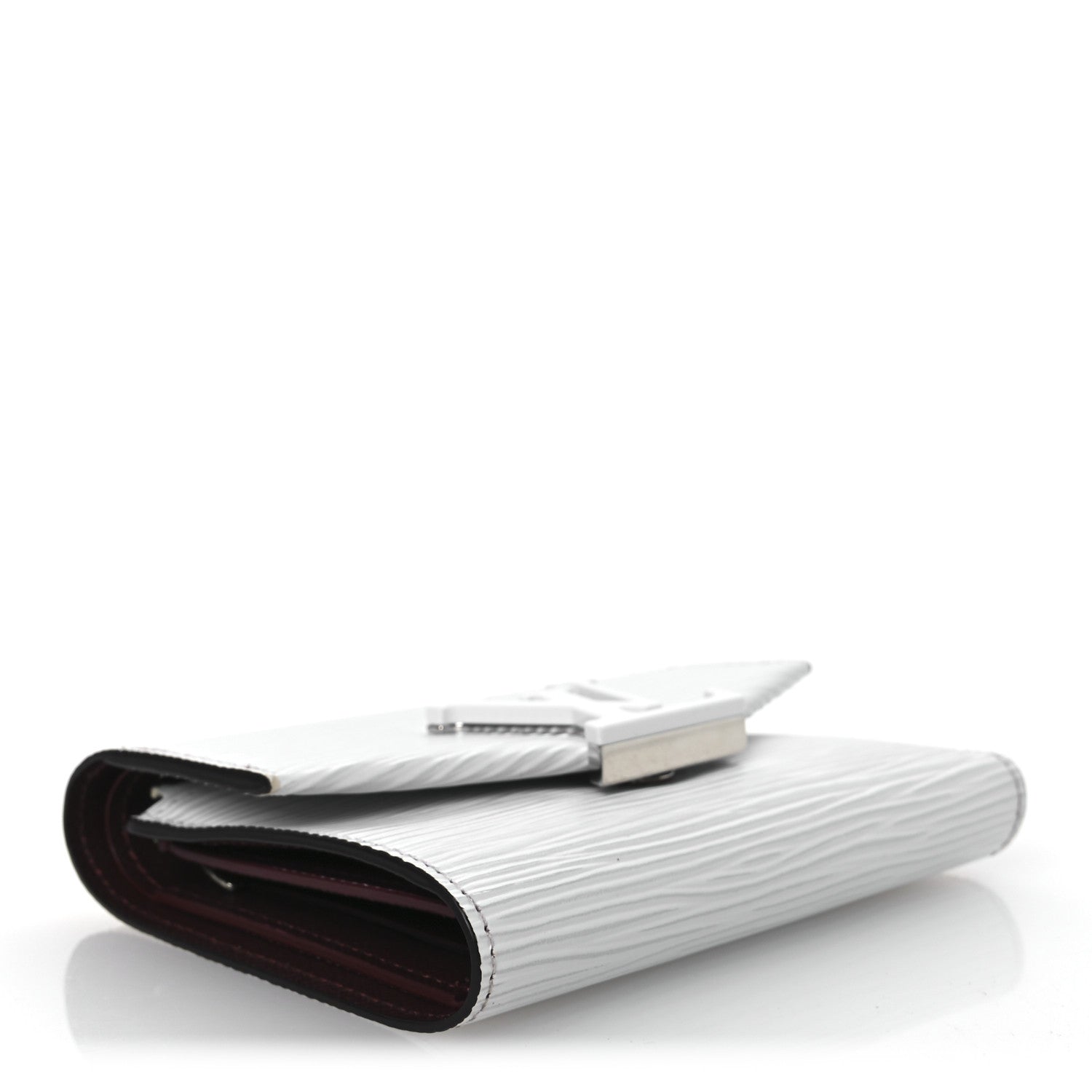 Epi Grenelle Compact Wallet White