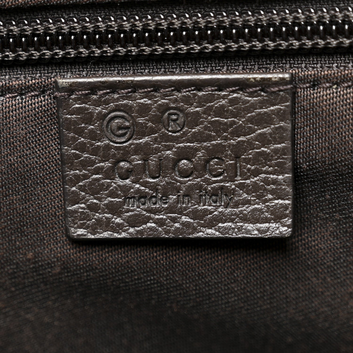 Monogram Flap Messenger Bag Beige Dark Brown
