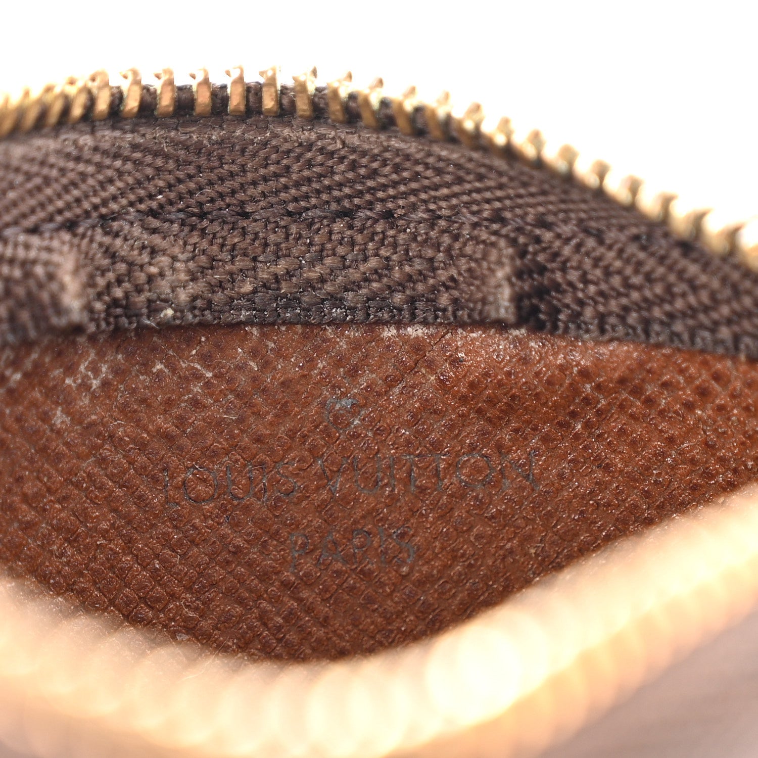 Monogram Key Pouch