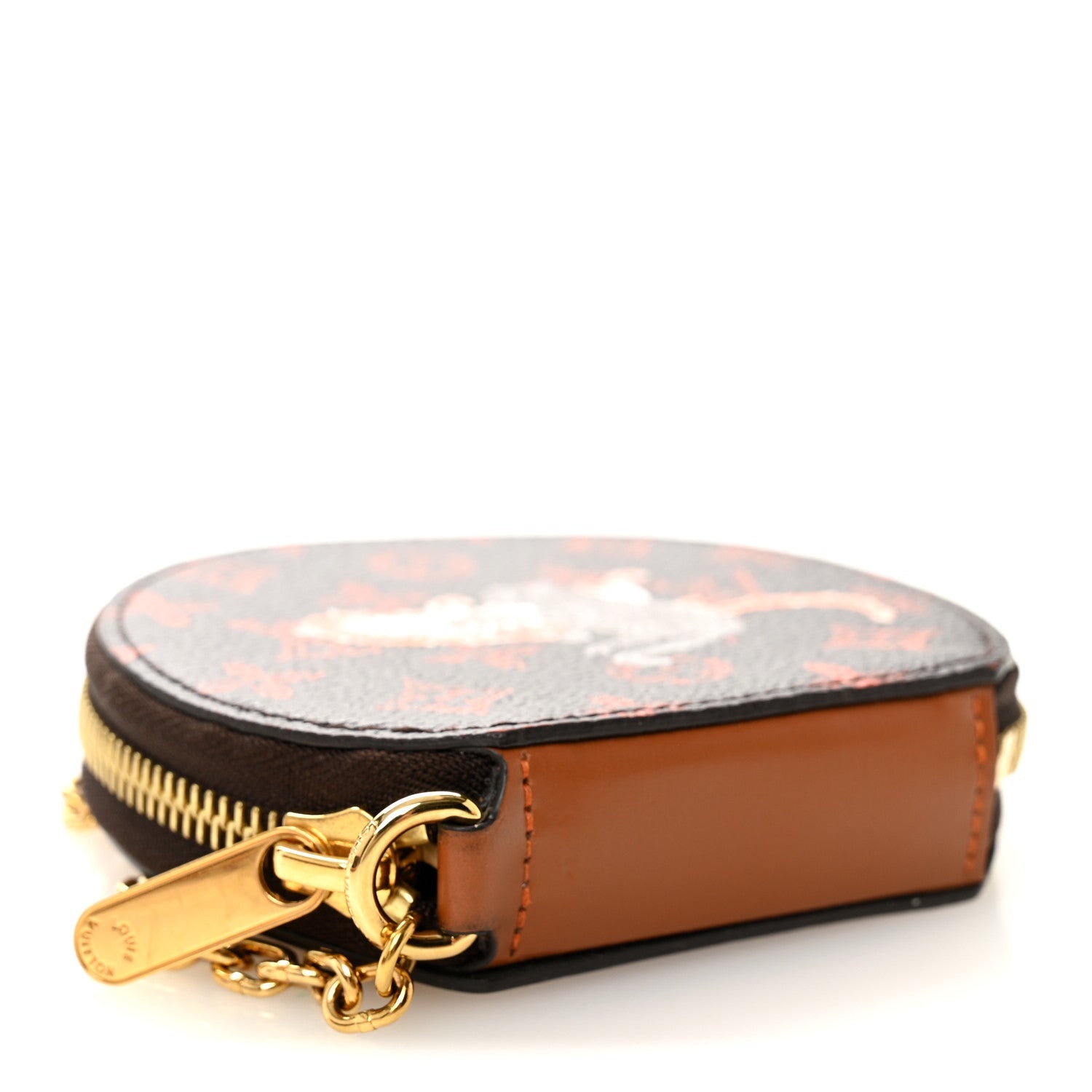 Calfskin Catogram Micro Boite Chapeau Marron