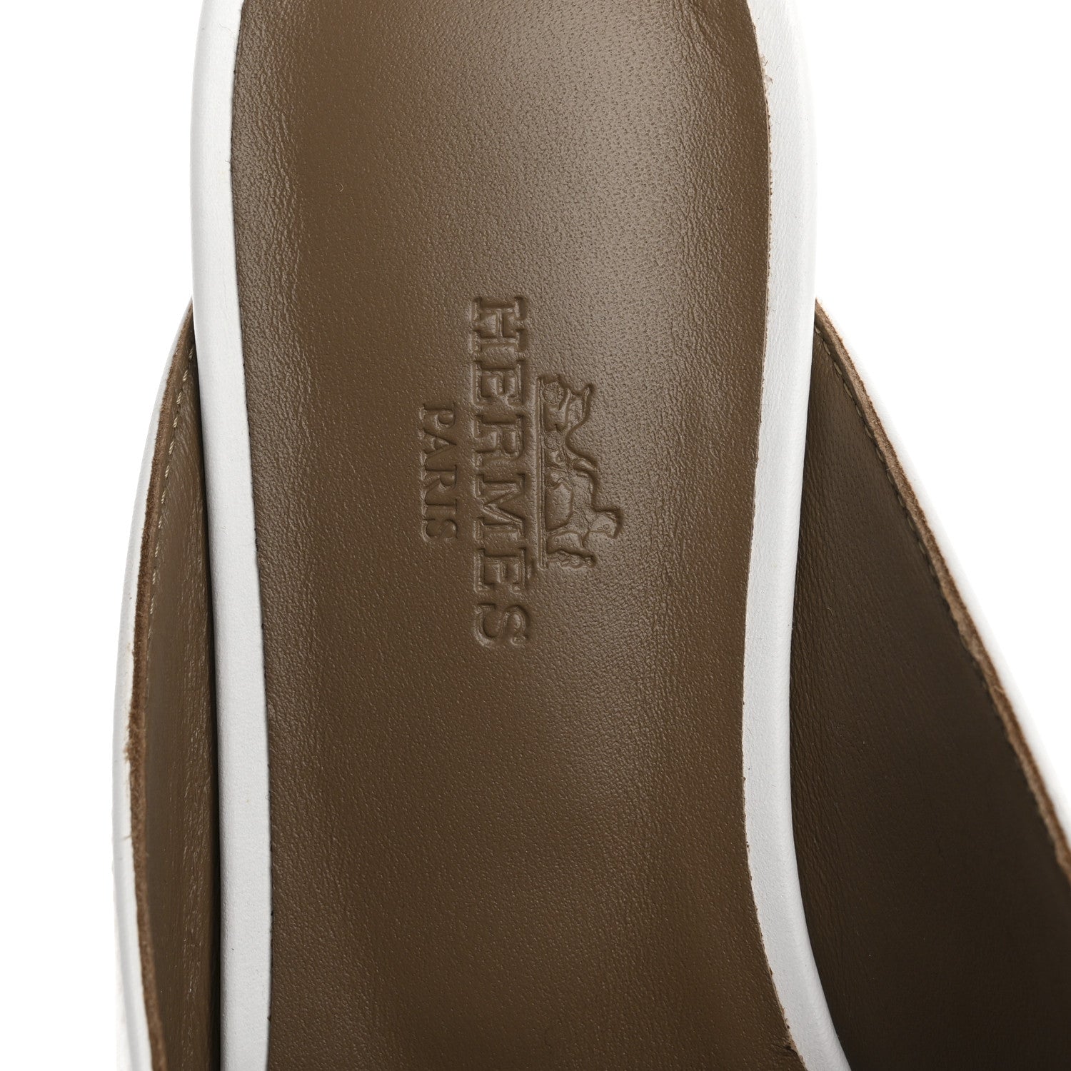 Calfskin Oz Mules 37 White