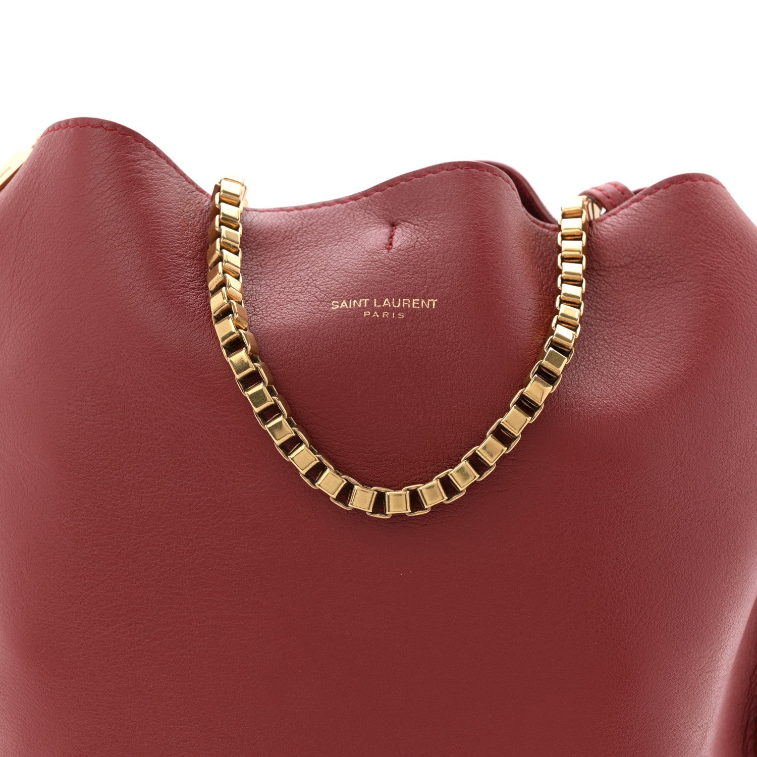Smooth Calfskin Small Suzanne Hobo Red