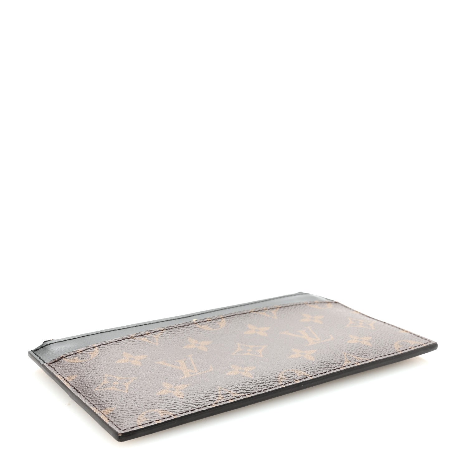 Monogram Slim Purse Black
