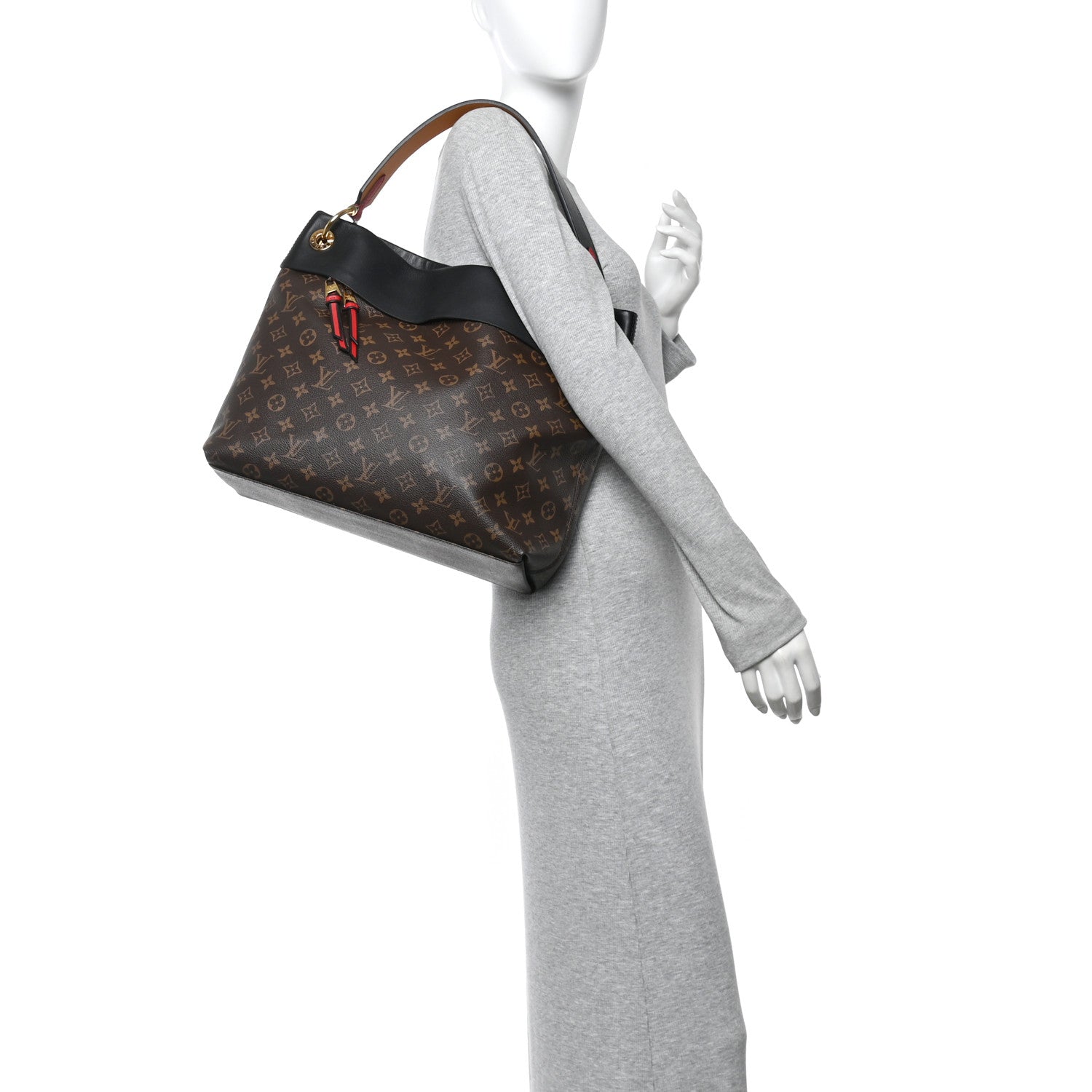 Monogram Tuileries Hobo Black