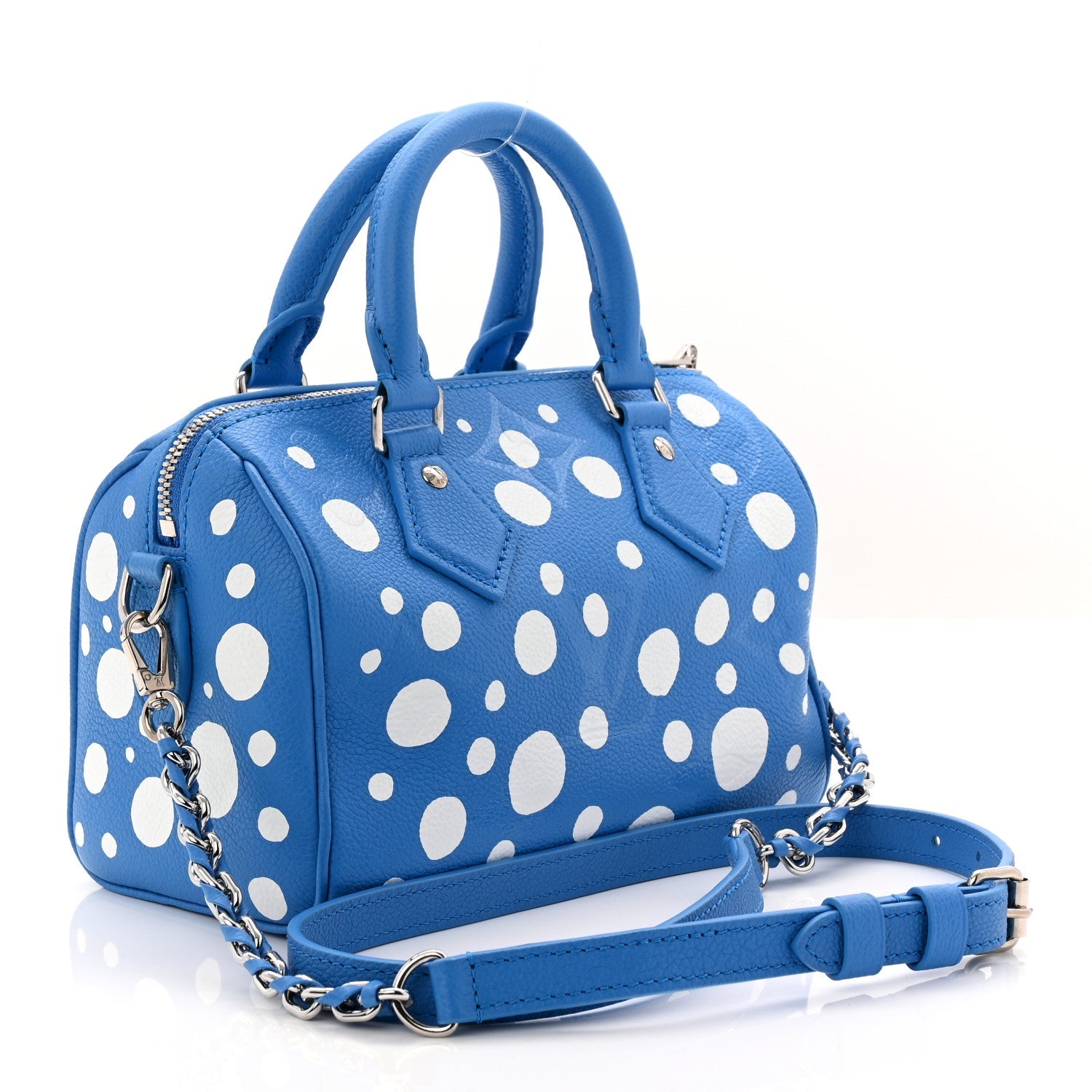 LV X YK Empreinte Speedy Bandouliere 20 Blue White