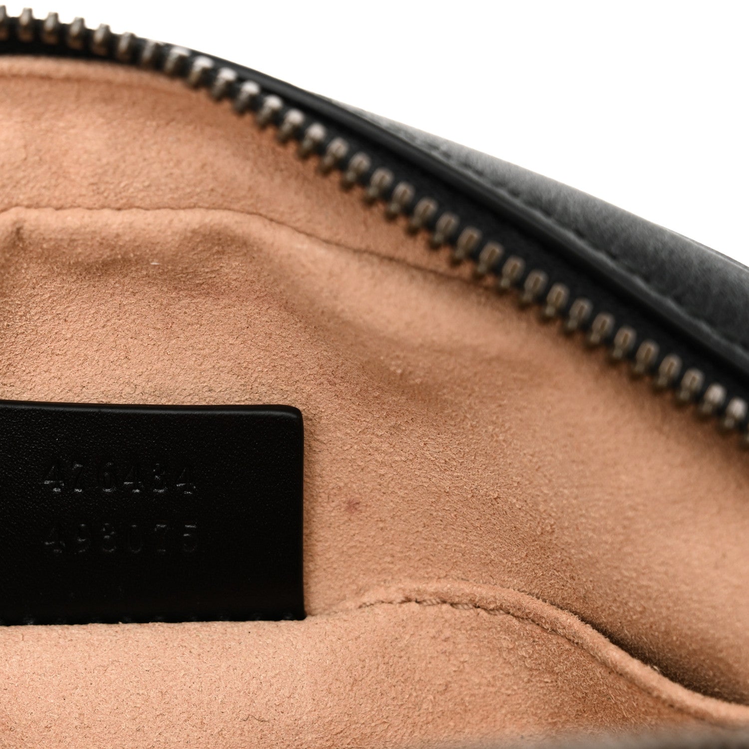 Calfskin Matelasse GG Marmont Belt Bag 85 34 Black