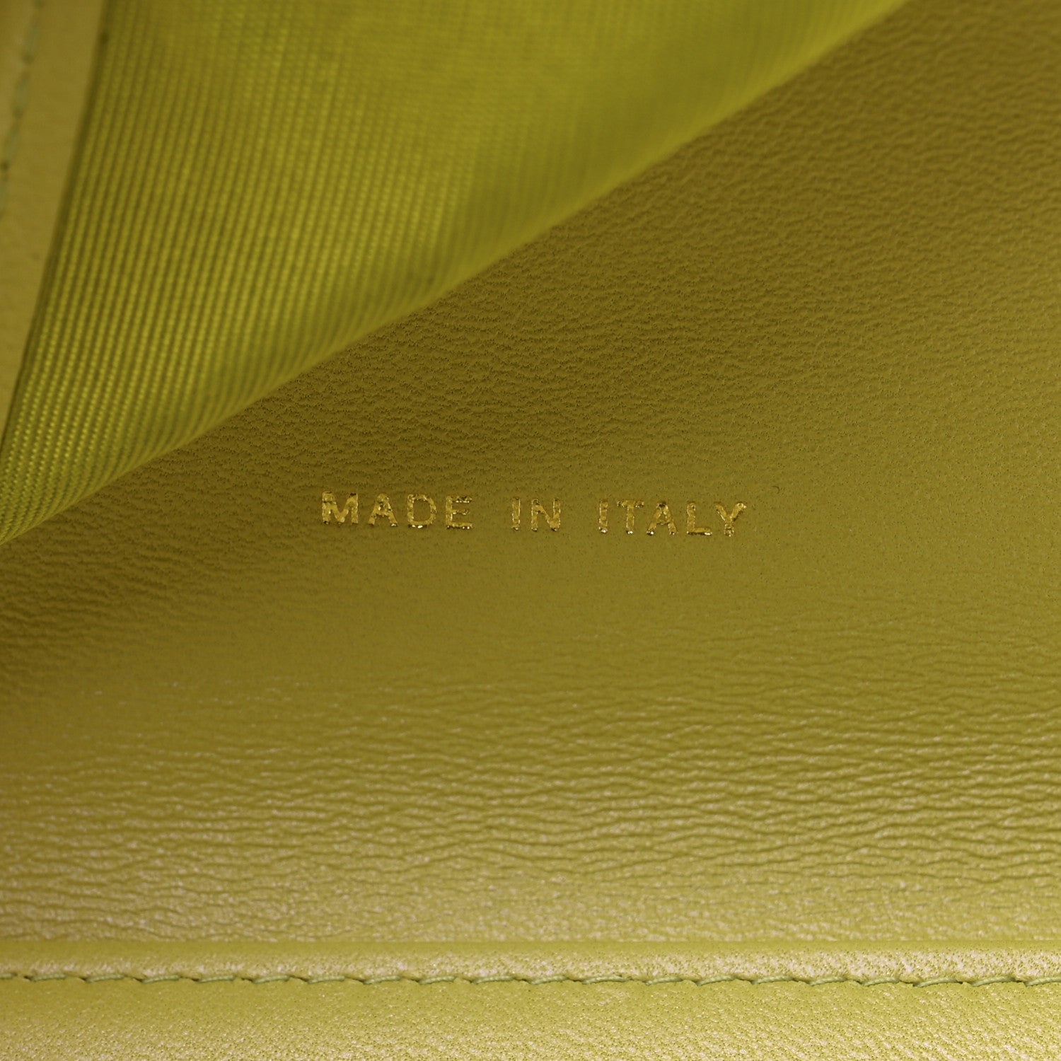 Patent Quilted Compact Boy Wallet Yellow