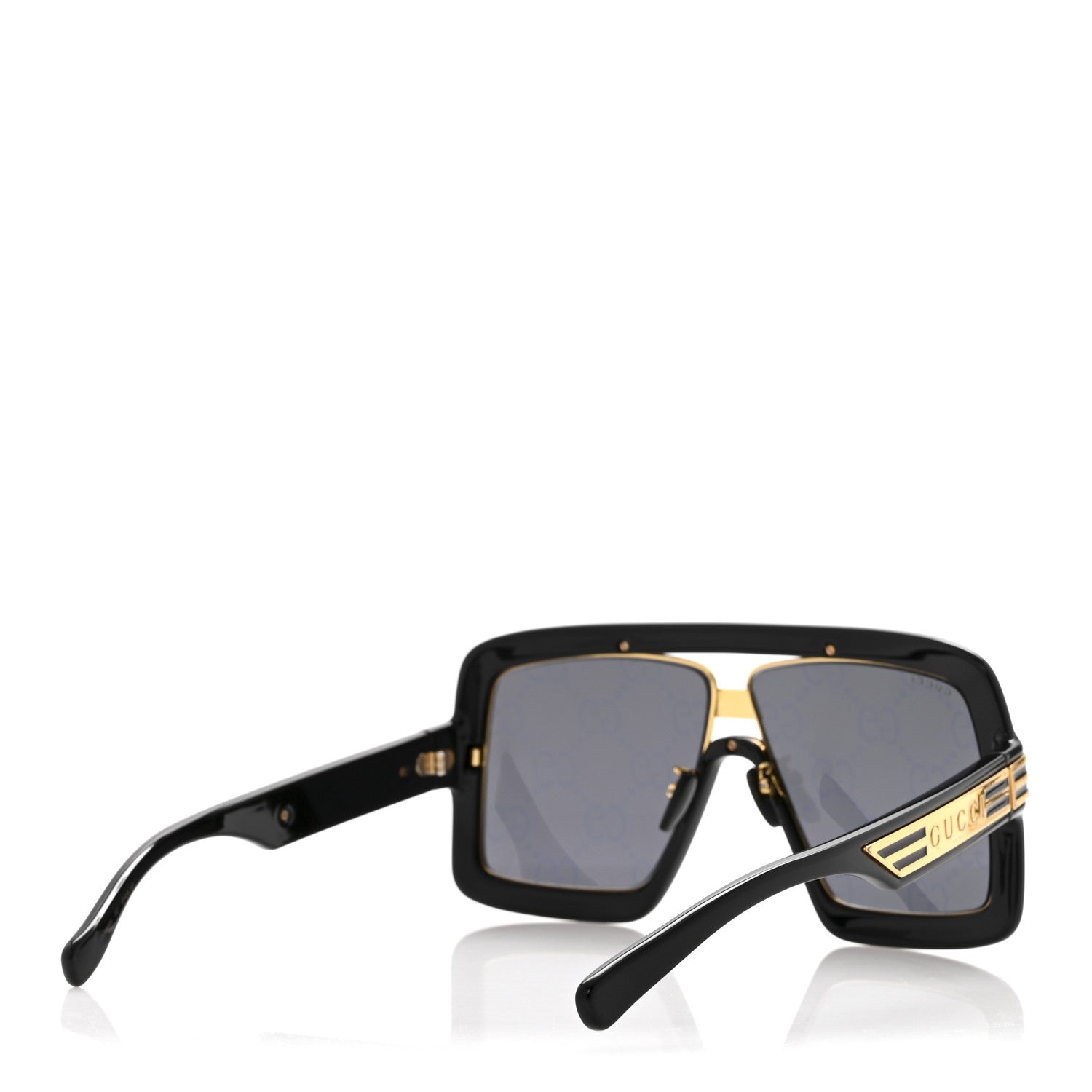 Acetate Shield GG0900S Sunglasses Black