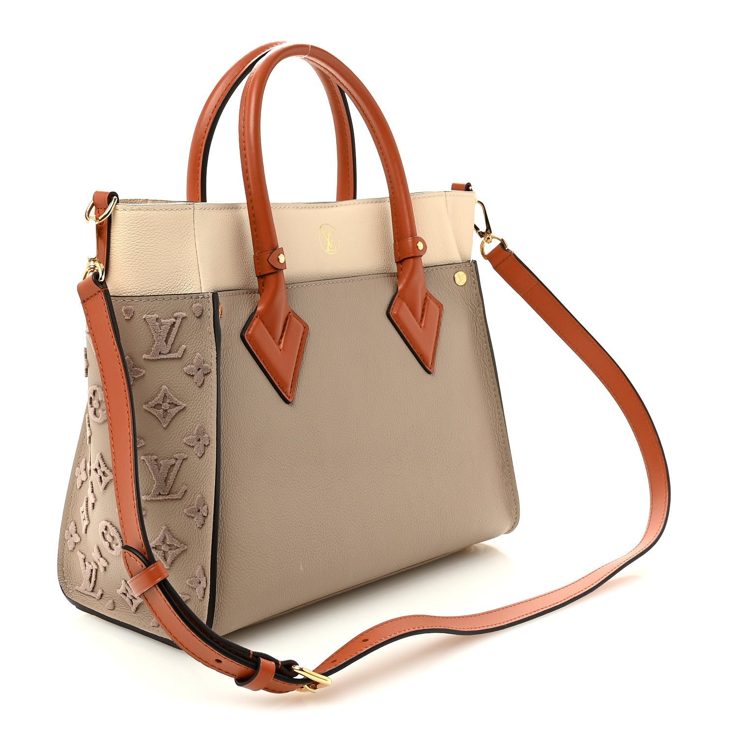 Calfskin Monogram Tufting On My Side Galet