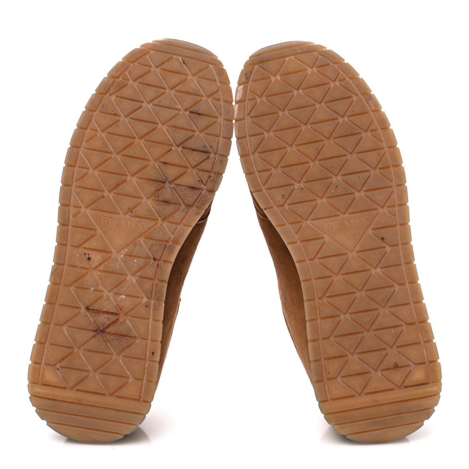 Suede Logo Womens Low Top Sneakers 36.5 Cocoa Brown
