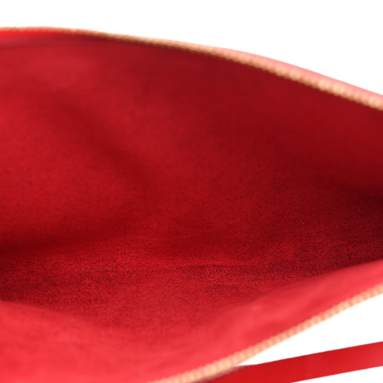 Epi Pochette Accessories 24 Castillan Red