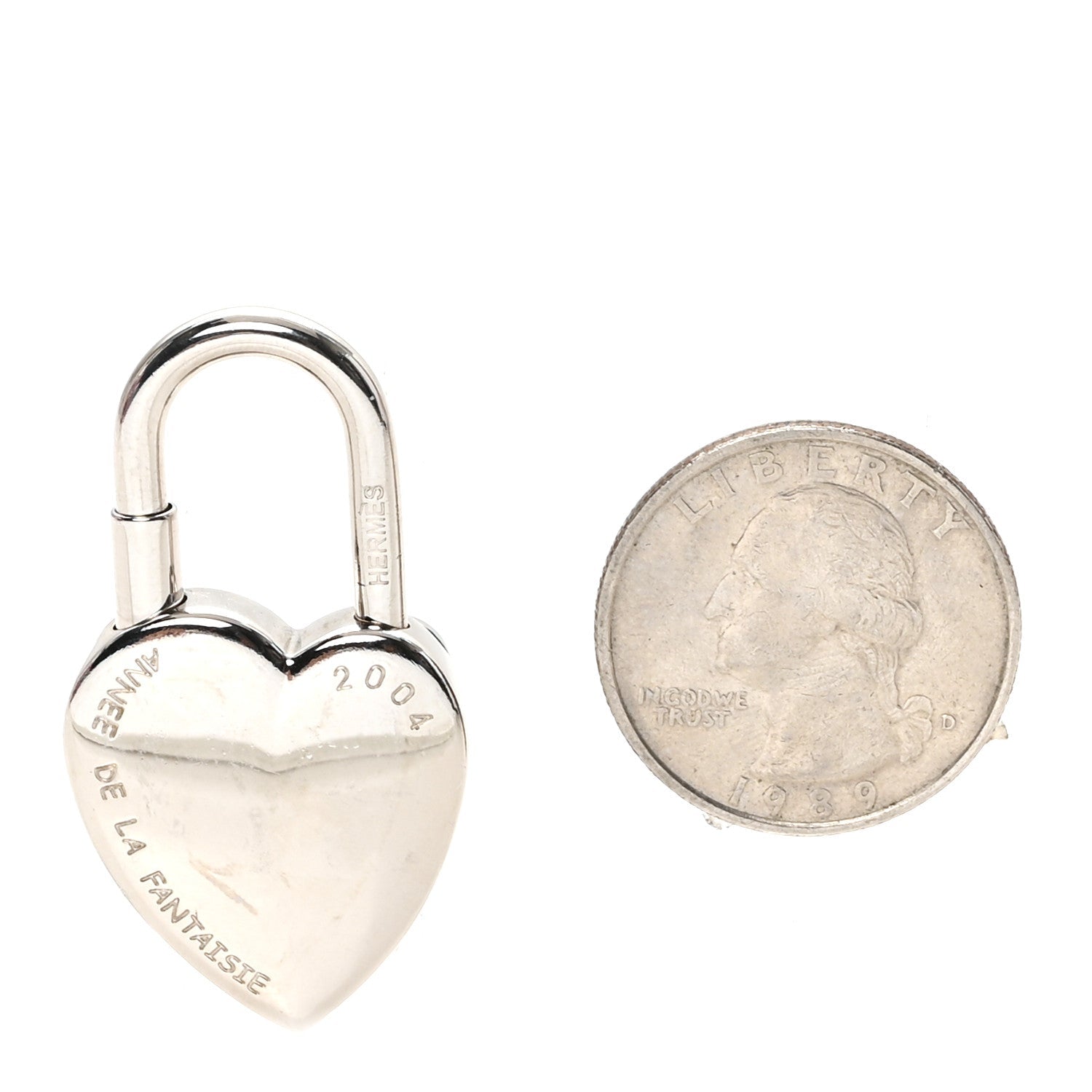 Palladium Annee De La Fantaisie Heart Cadena Lock