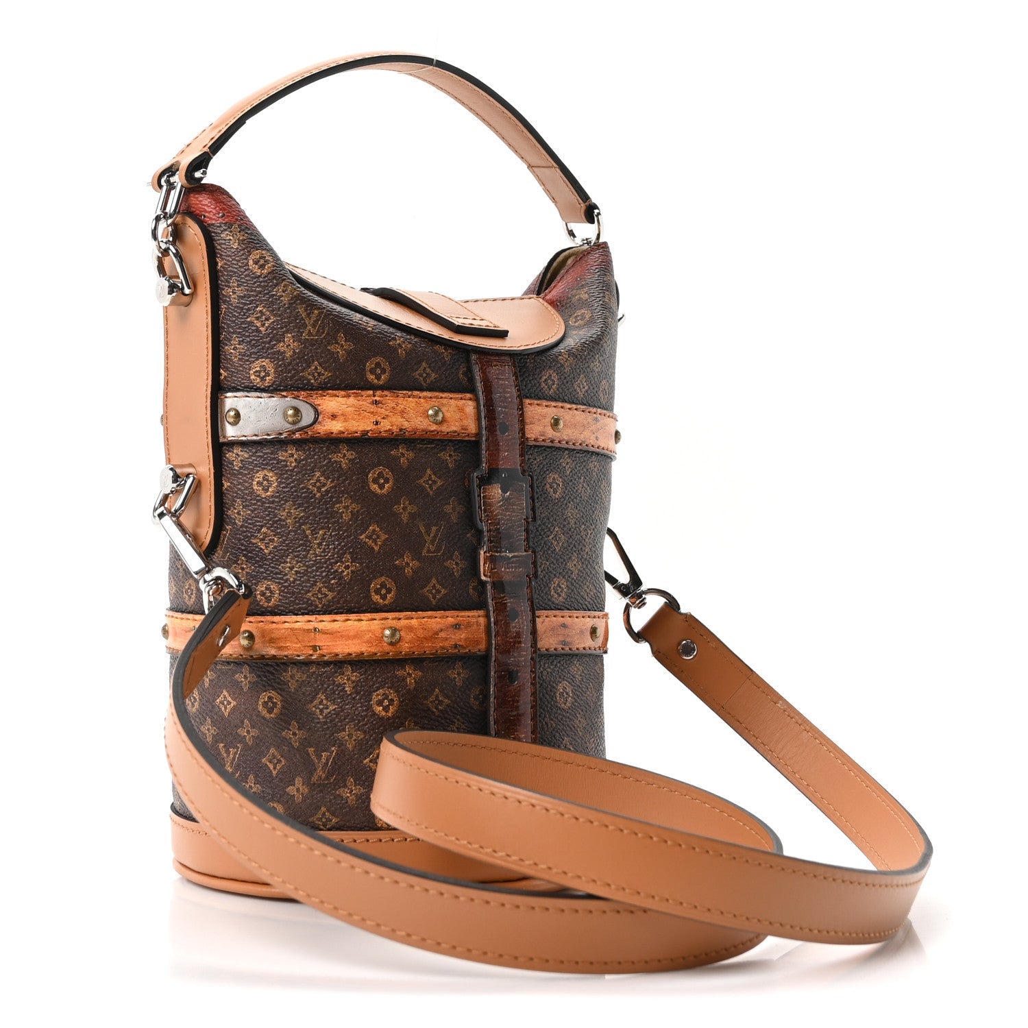Transformed Monogram Time Trunk Duffle Bag