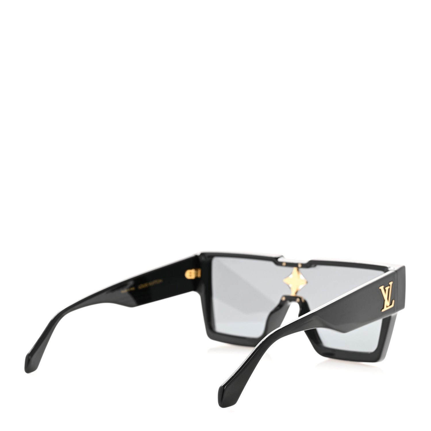Acetate Swarovski Crystal Cyclone Sunglasses Z1578E Black