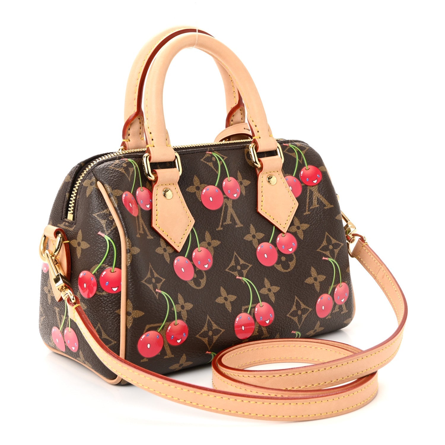 LV X TM Monogram Cerises Speedy Bandouliere 20