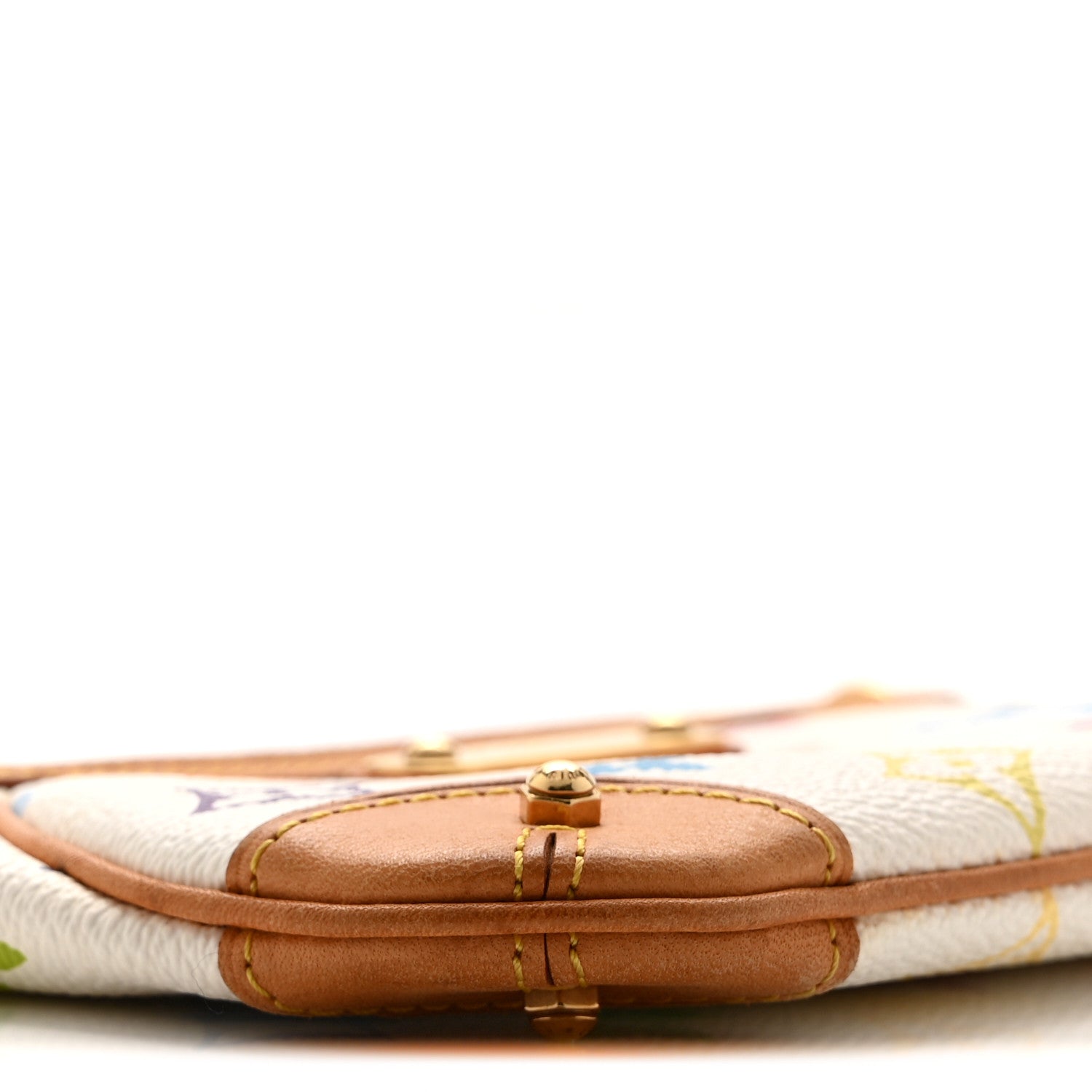 Monogram Multicolor Pochette Milla MM White