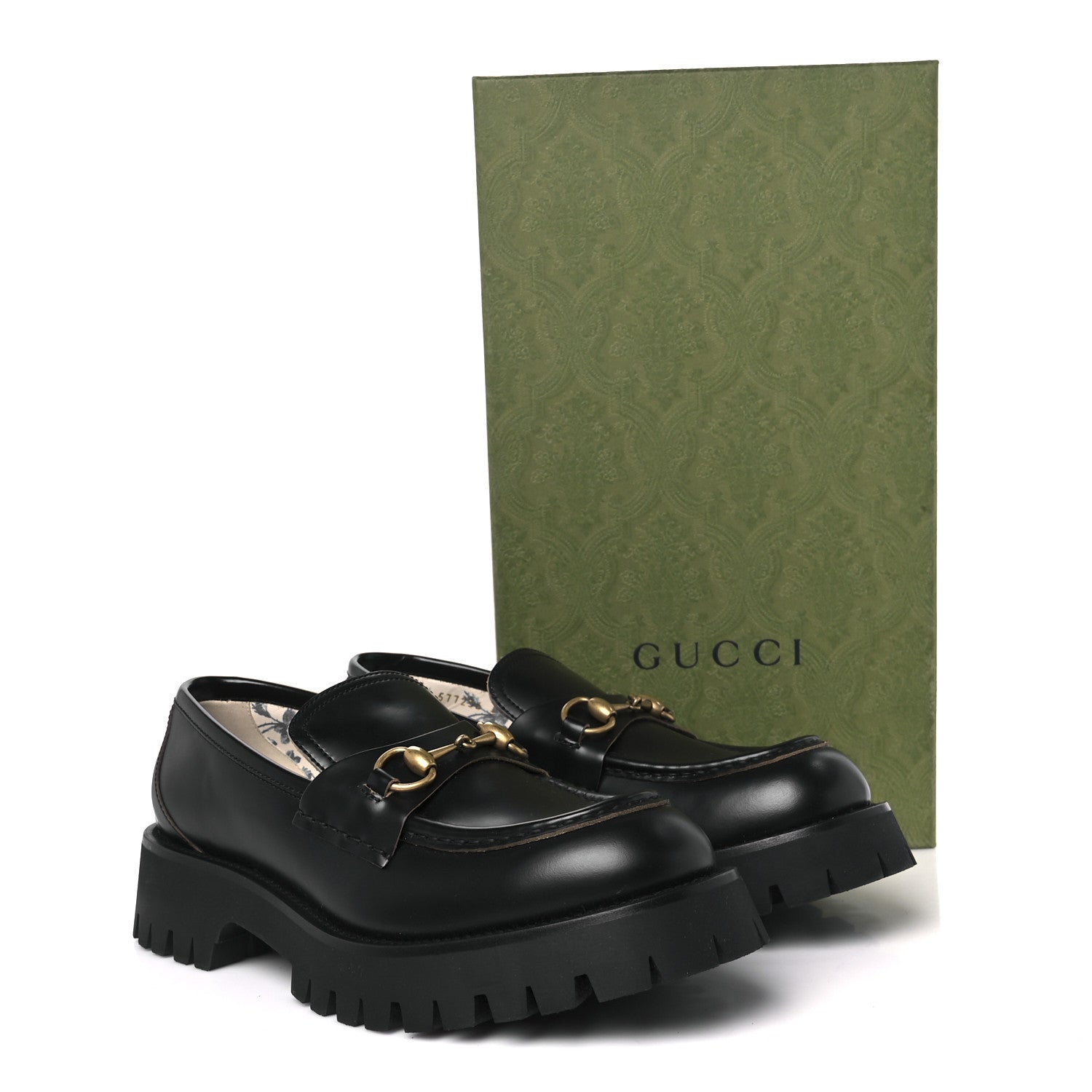 Cordovan Lux Womens Harald Horsebit 25mm Platform Loafers 41 Black