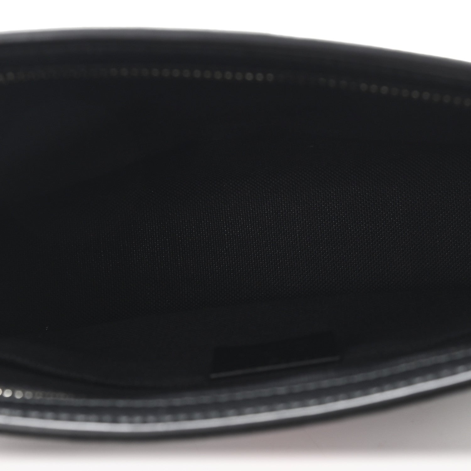 GG Supreme Monogram Selleria Calfskin Web New Web Cosmetic Case Black