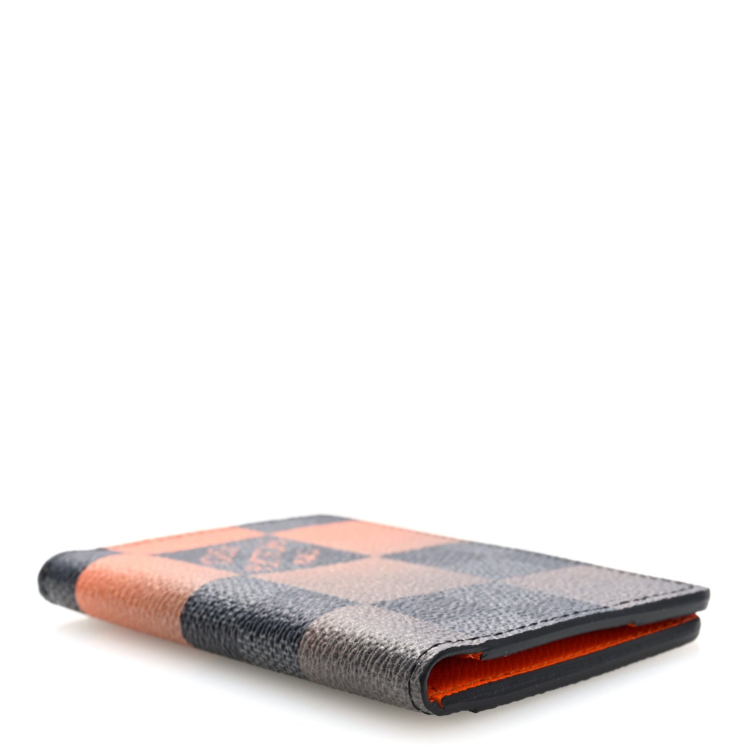 Damier Graphite Giant Pocket Organizer Orange