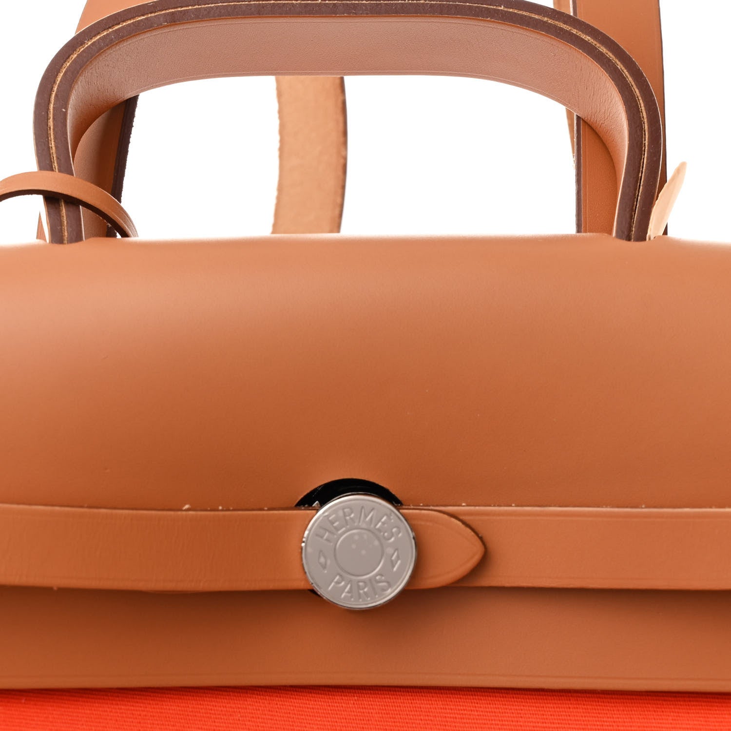 Military Toile Vache Hunter Herbag a Dos Zip Retourne Backpack Orange Mecano Fauve