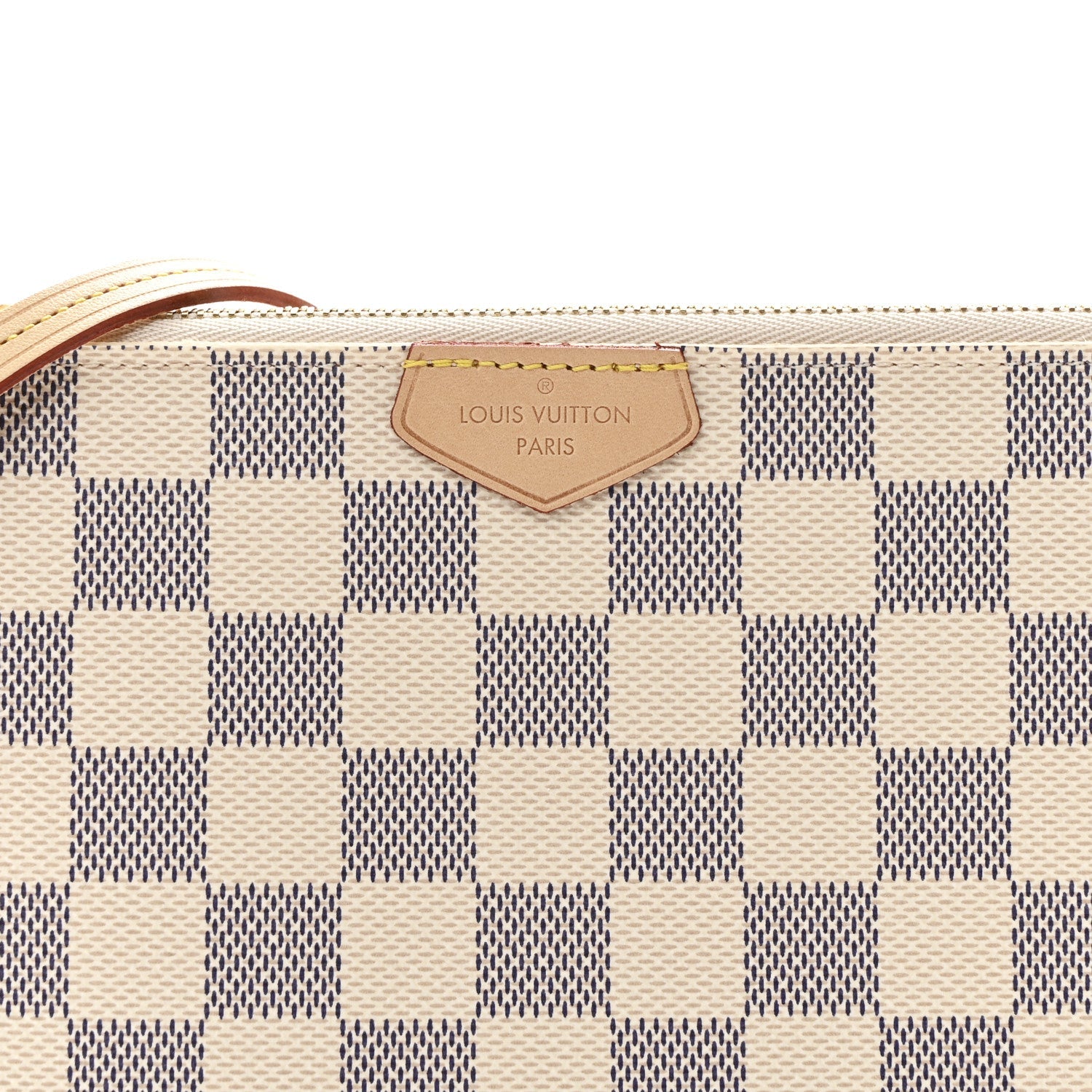 Damier Azur Double Zip Pochette