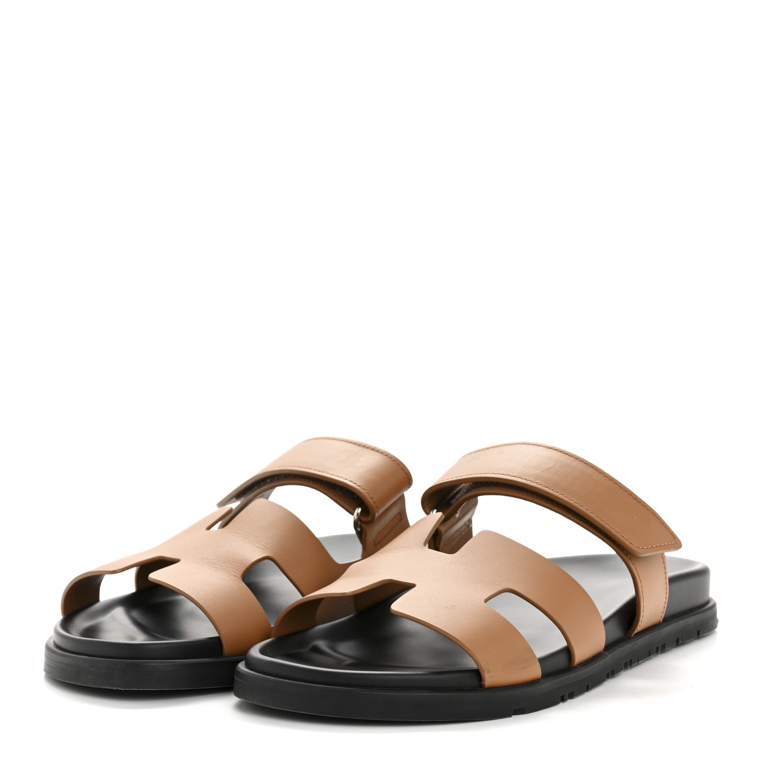 Calfskin Womens Chypre Sandals 40 Gold
