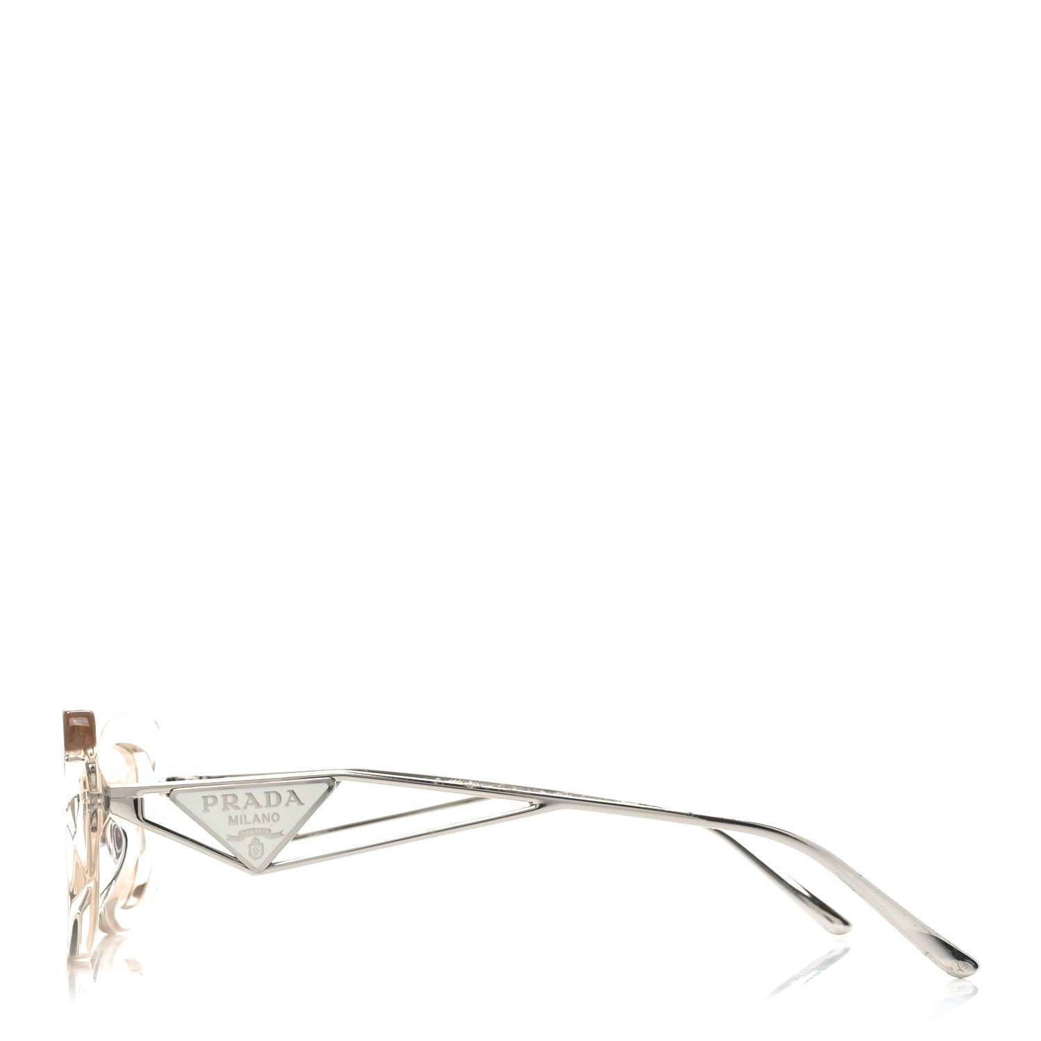 Acetate Sunglasses SPR 14YS Crystal Beige