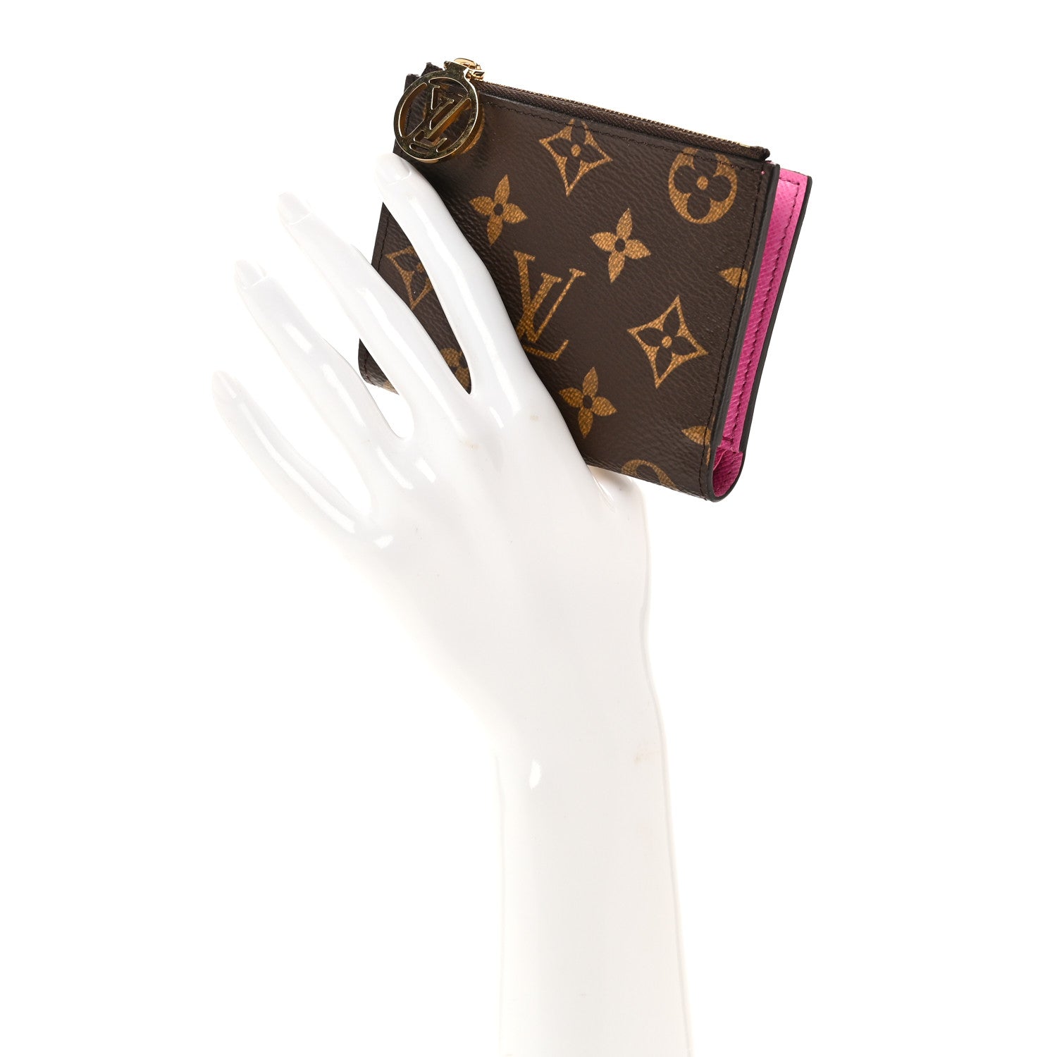 Monogram Lisa Wallet Rose Lollipop