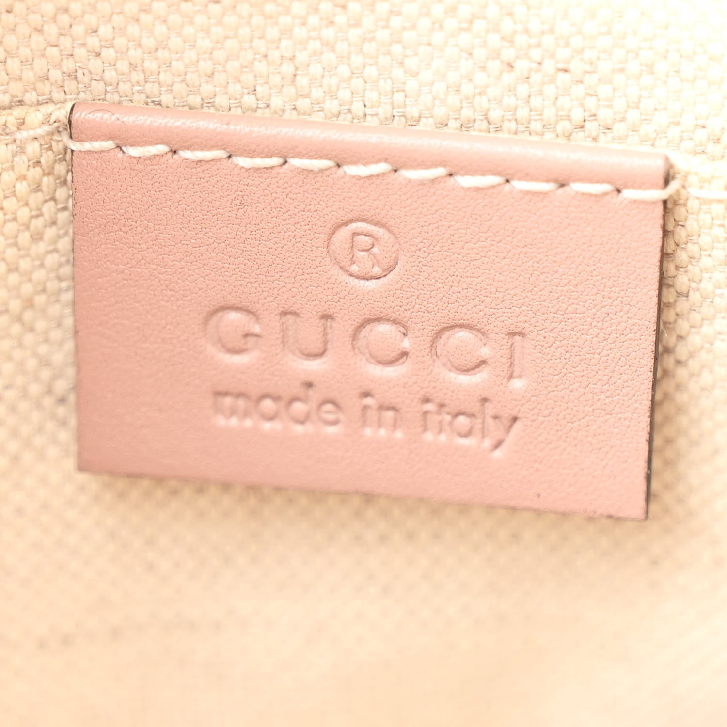 Microguccissima Sunshine Disco Crossbody Bag Light Pink