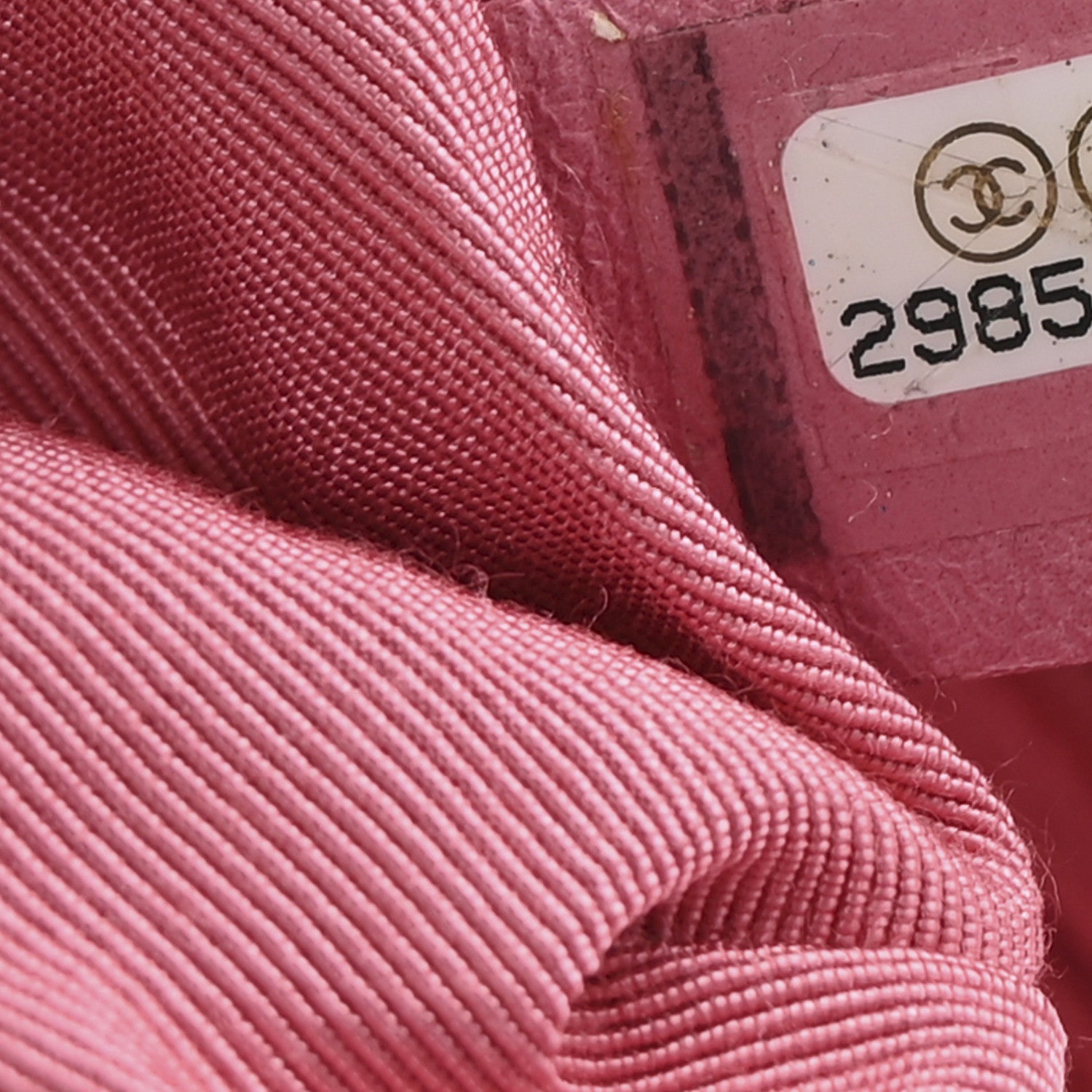 Caviar Quilted A Real Catch Clutch Pink