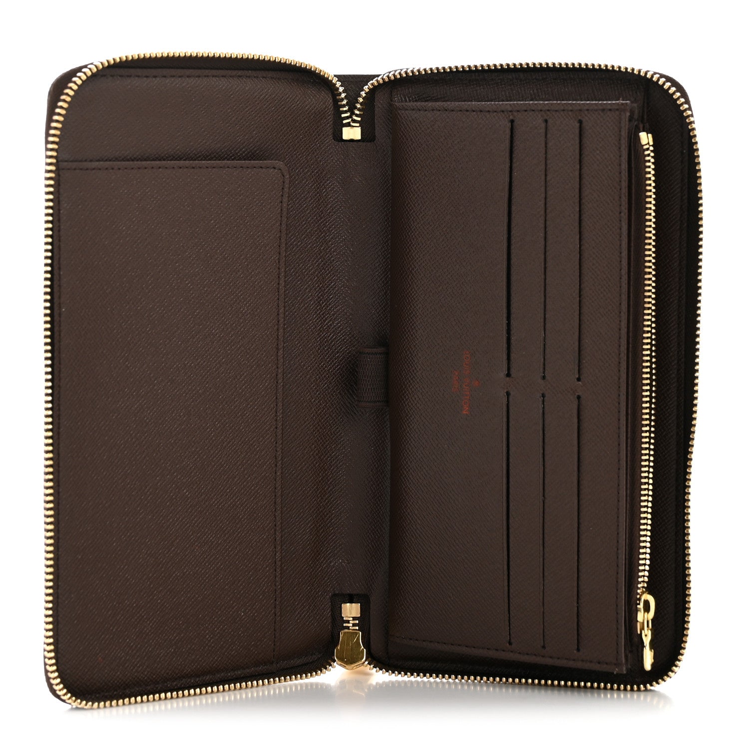 Damier Ebene Zippy Organizer Wallet