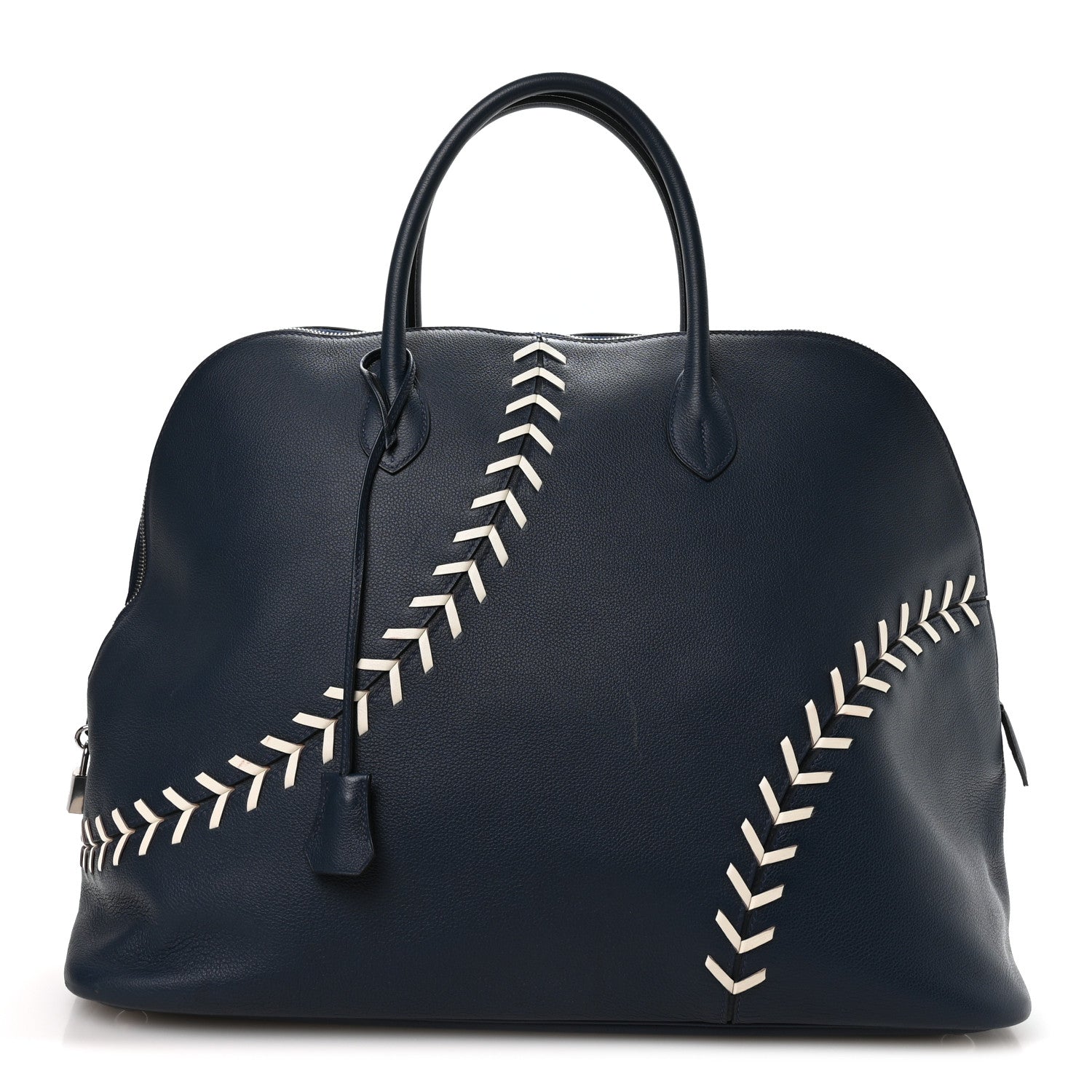 Evercolor 1923 Bolide 45 Baseball Bag Bleu De Malte Blanc