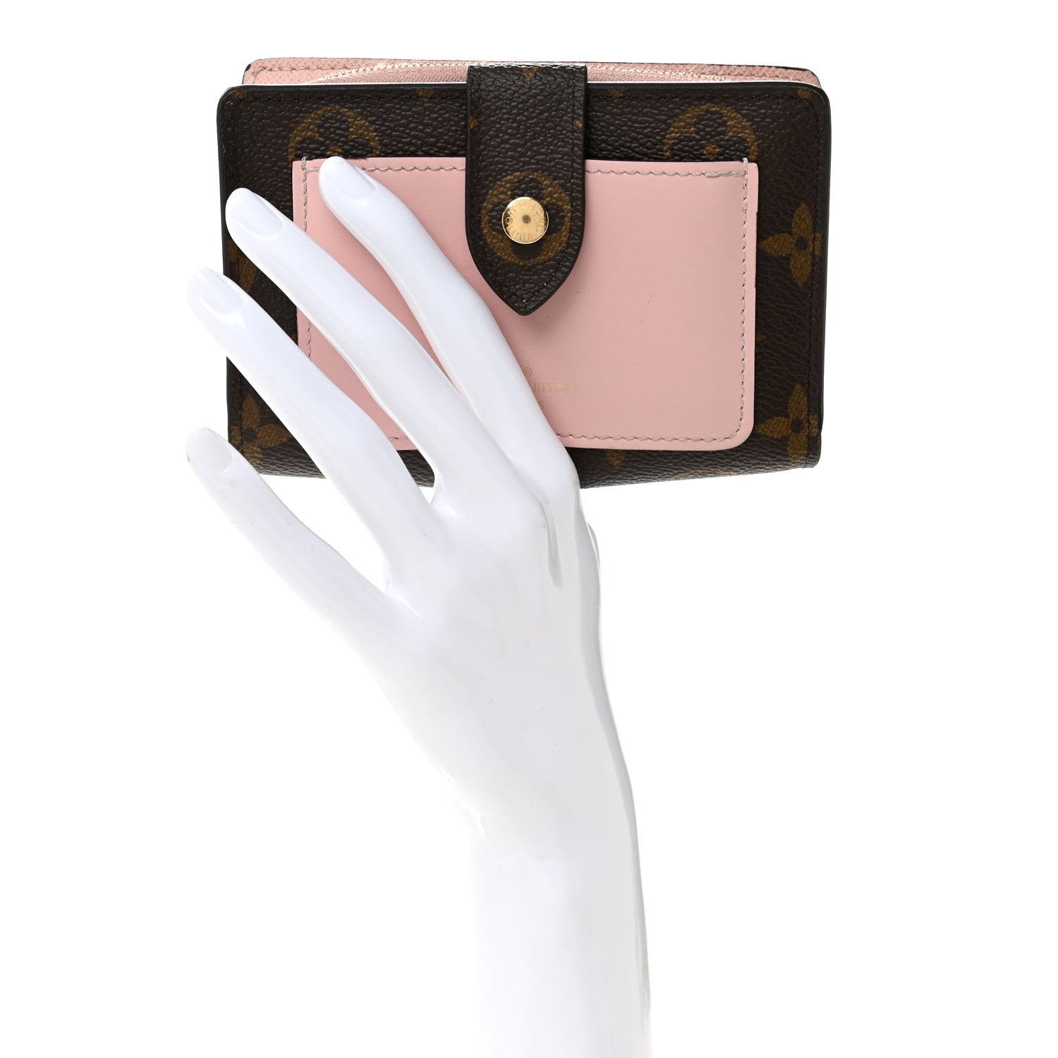 Monogram Juliette Wallet Rose Ballerine