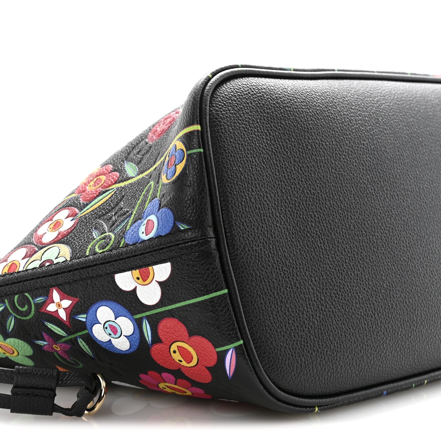 LV X TM Empreinte Flowers Neverfull MM Black