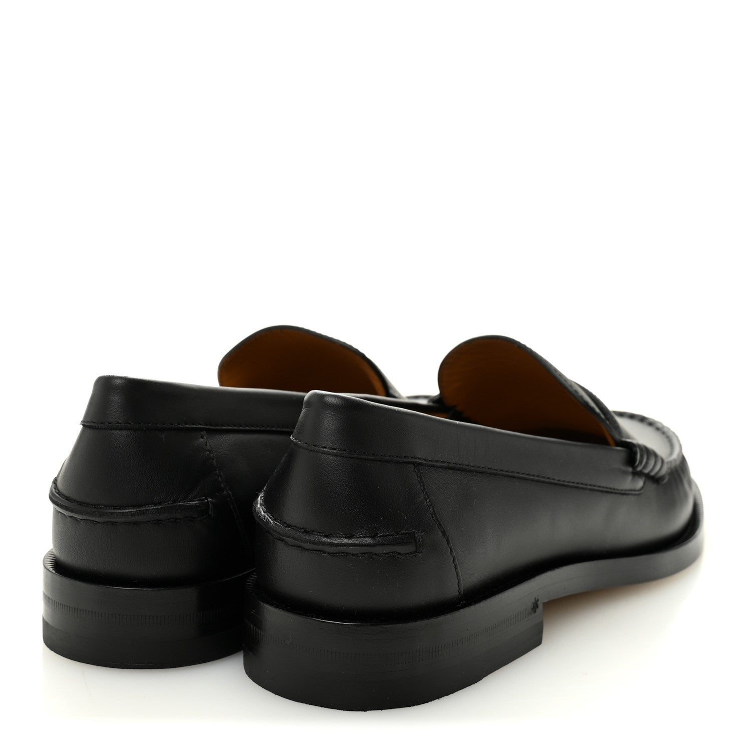Calfskin Miro Soft Womens Mocassin Loafers 39 Black