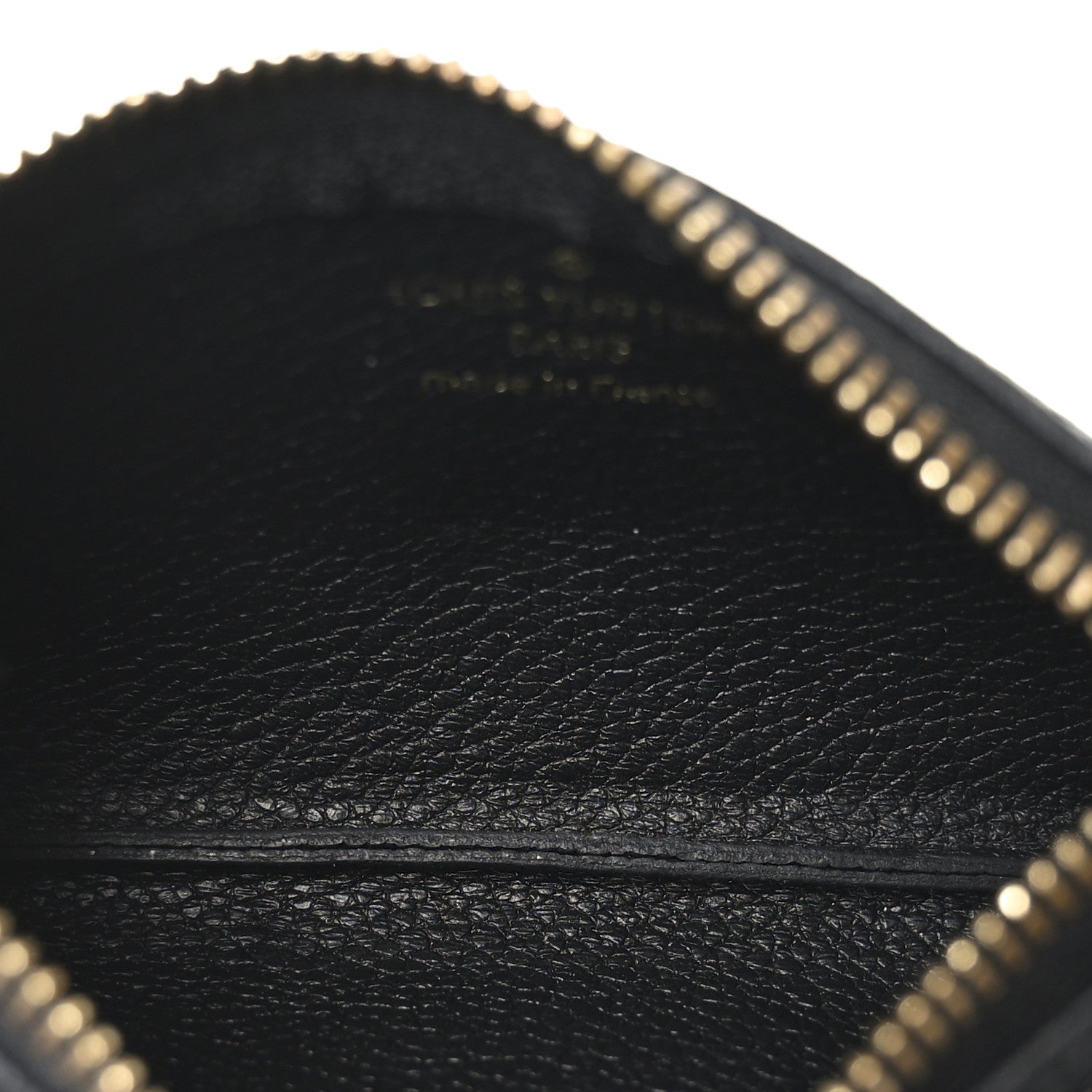 Empreinte Monogram Giant Key Pouch Black Beige