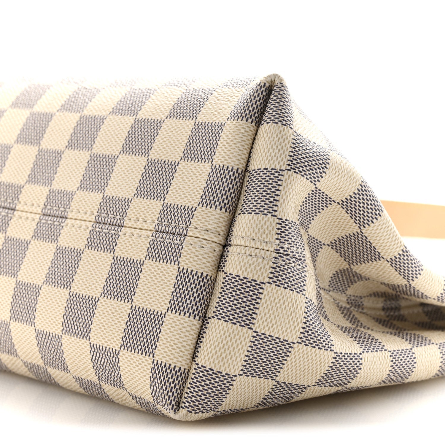 Damier Azur Graceful MM Rose Ballerine