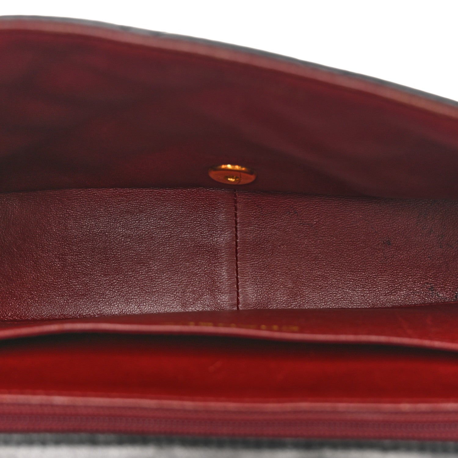Lambskin Quilted Medium Single Flap Black
