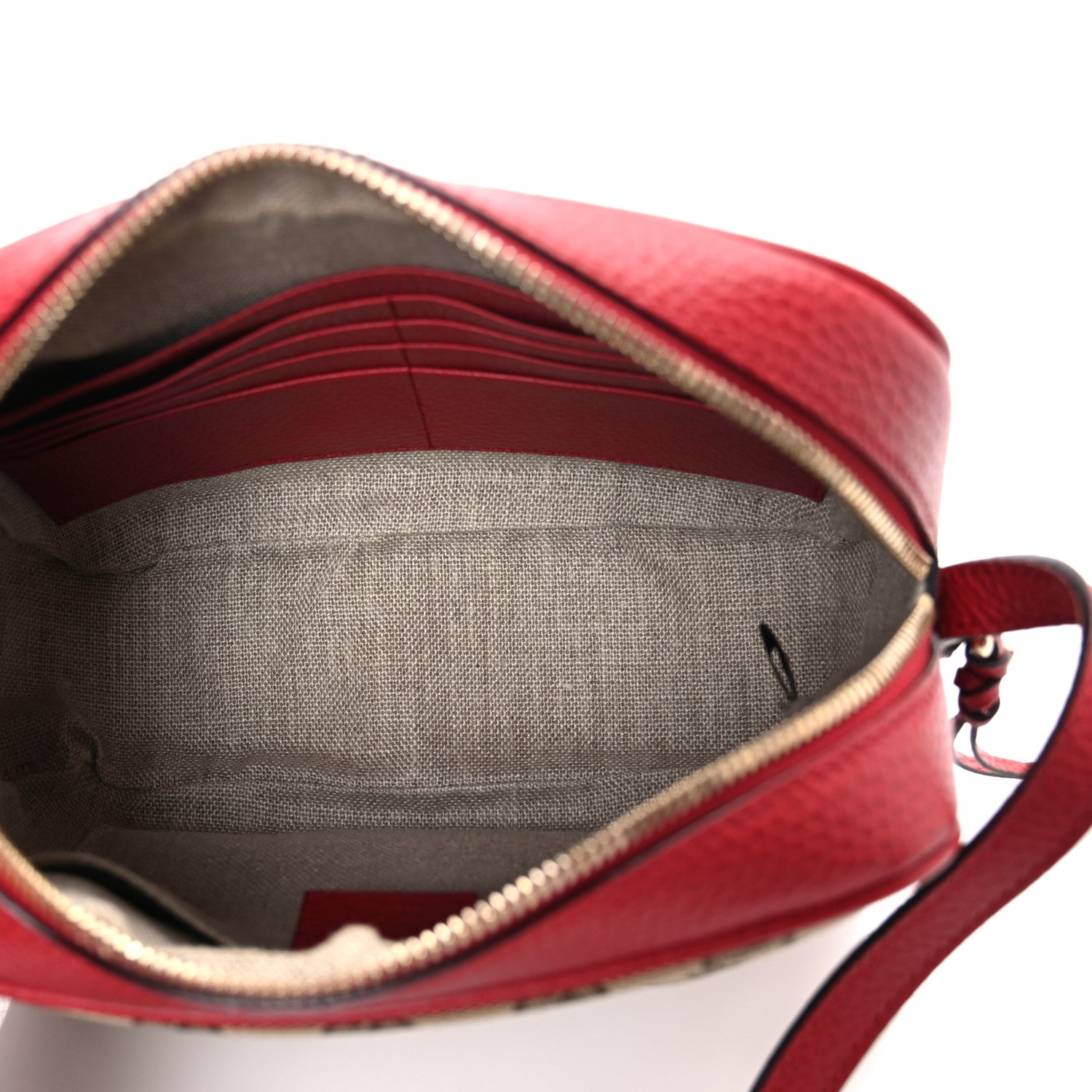 Monogram Mini Bree Messenger Bag Red