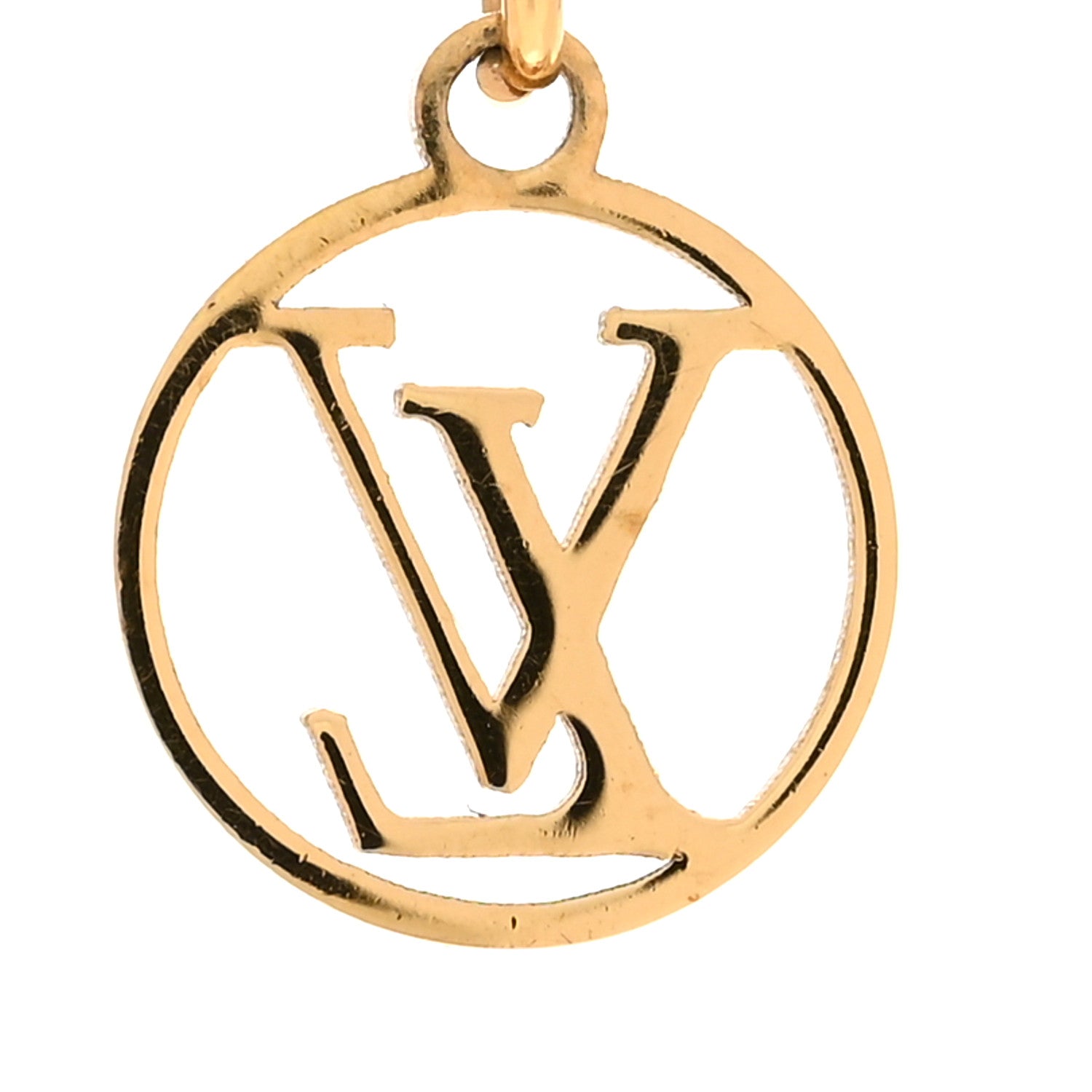 LV And Me Letter D Necklace Gold