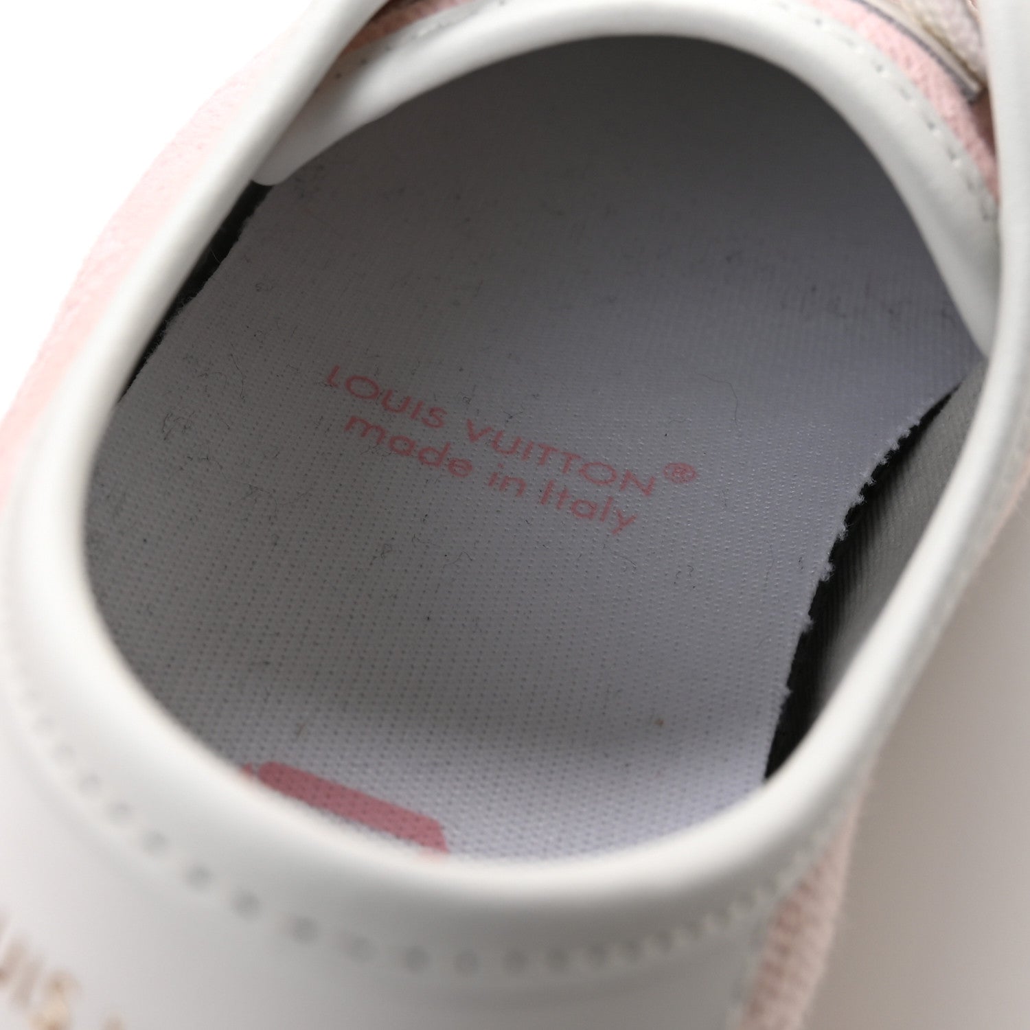Denim Monogram Lagoon Sneakers 35 Pink