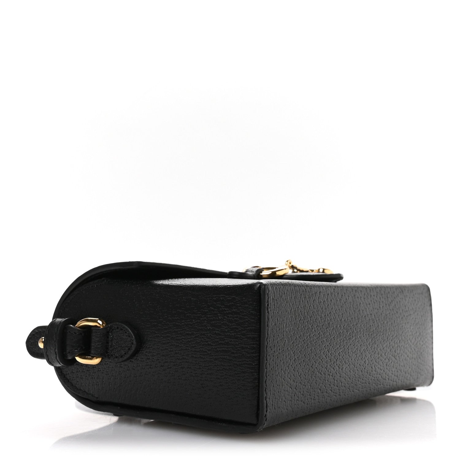 Calfskin Horsebit 1955 Shoulder Bag Black