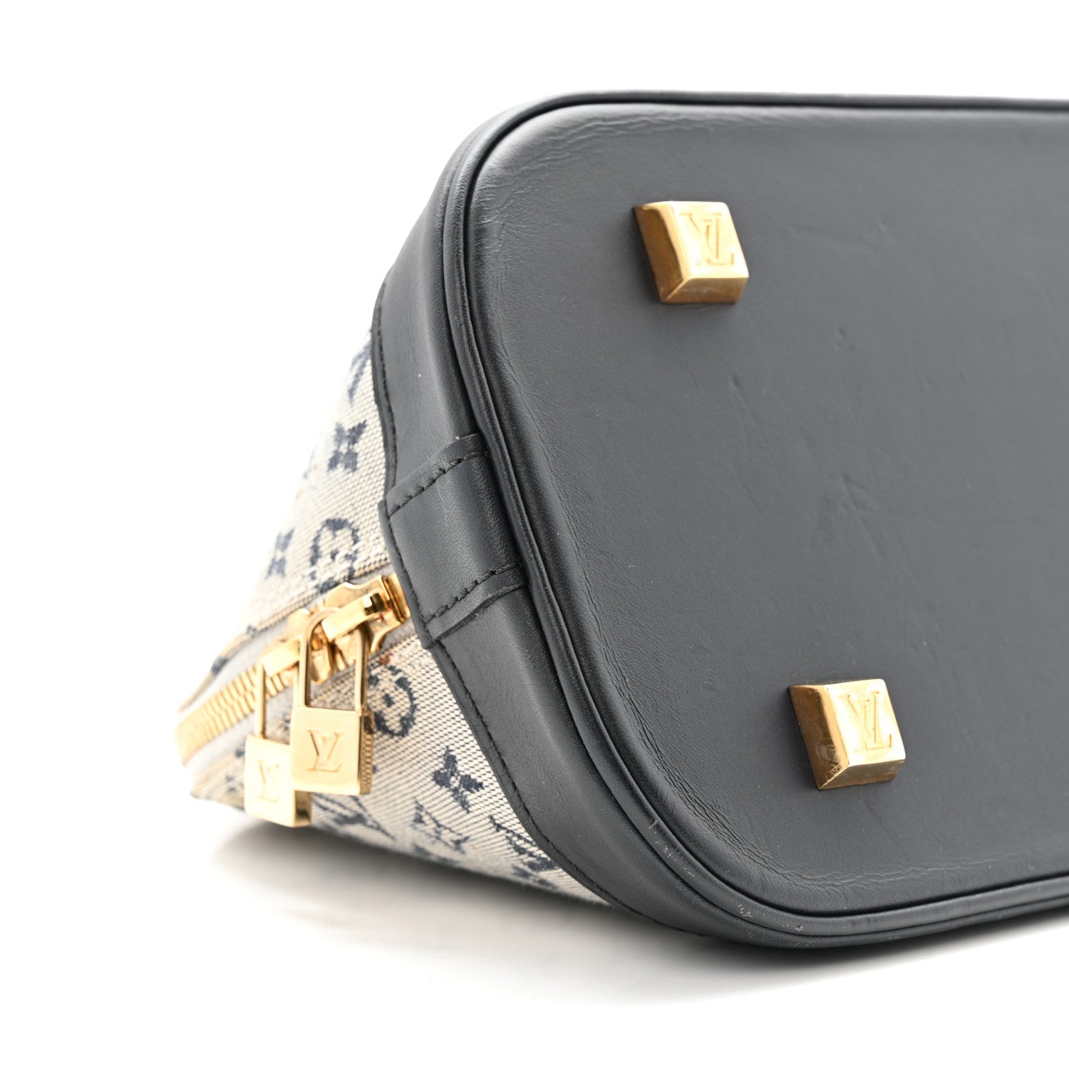 Mini Monogram Alma Long Blue