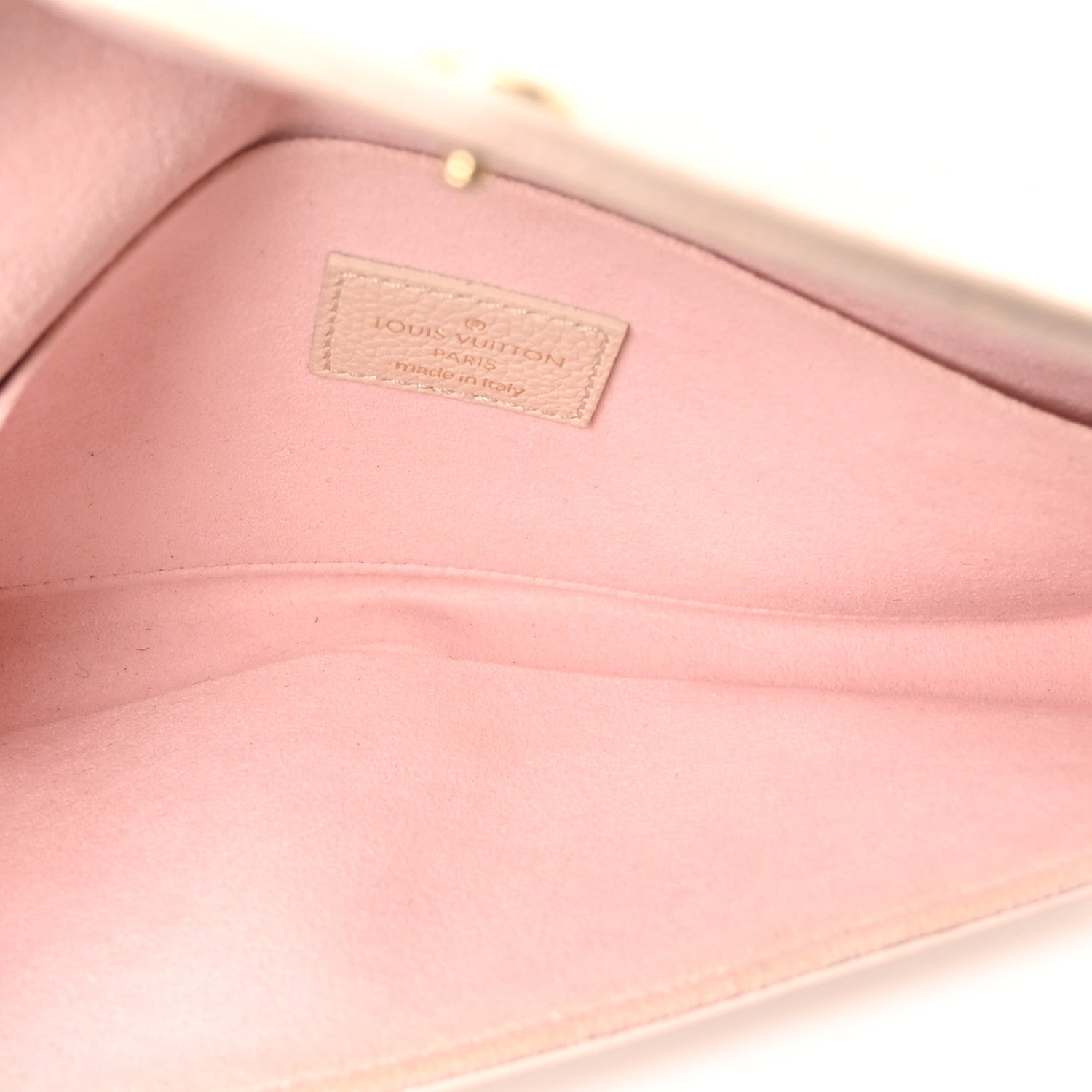 Empreinte Spring in the City Felicie Pochette Chain Wallet Pink Beige Yellow