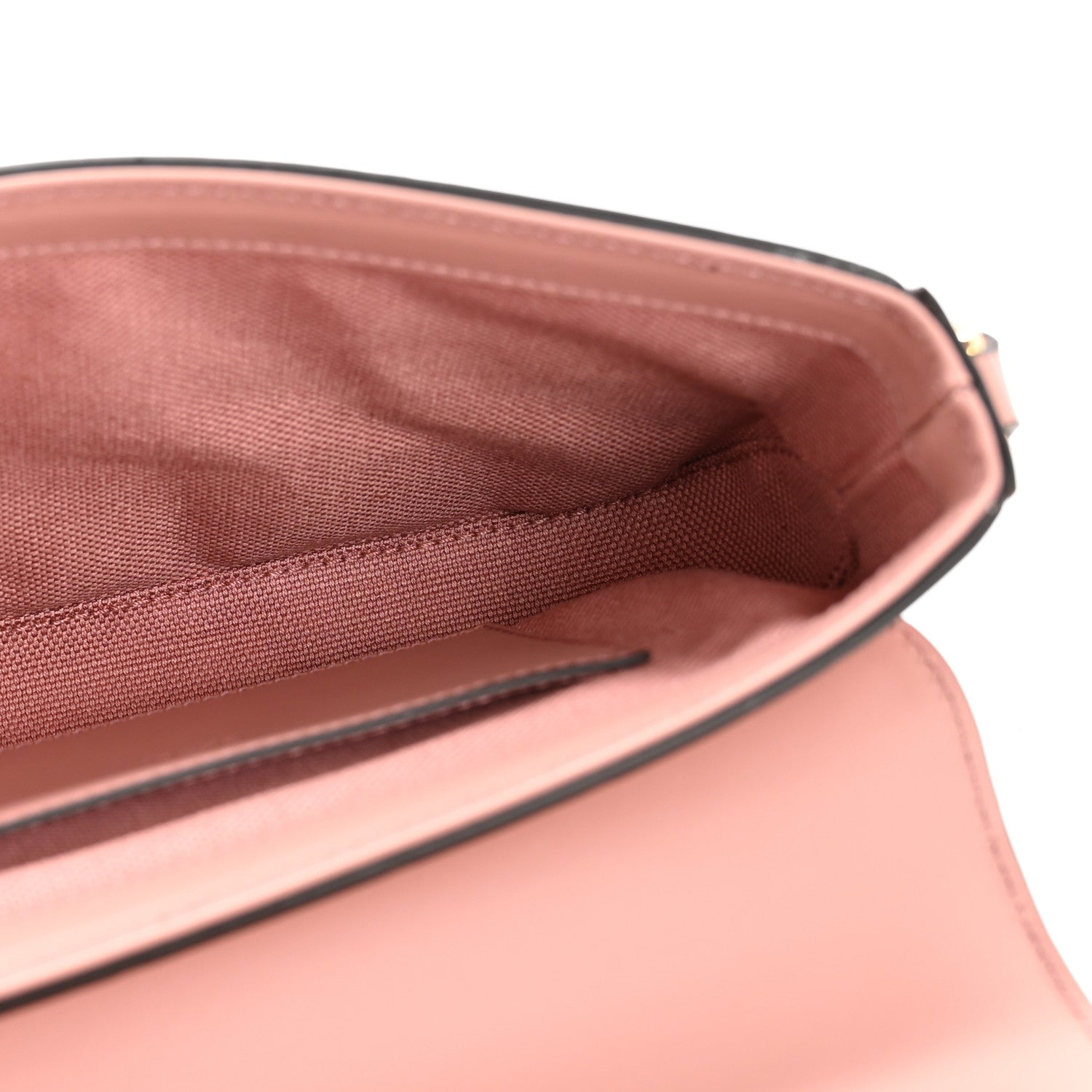 Calfskin GG Super Mini Shoulder Bag Soft Pink
